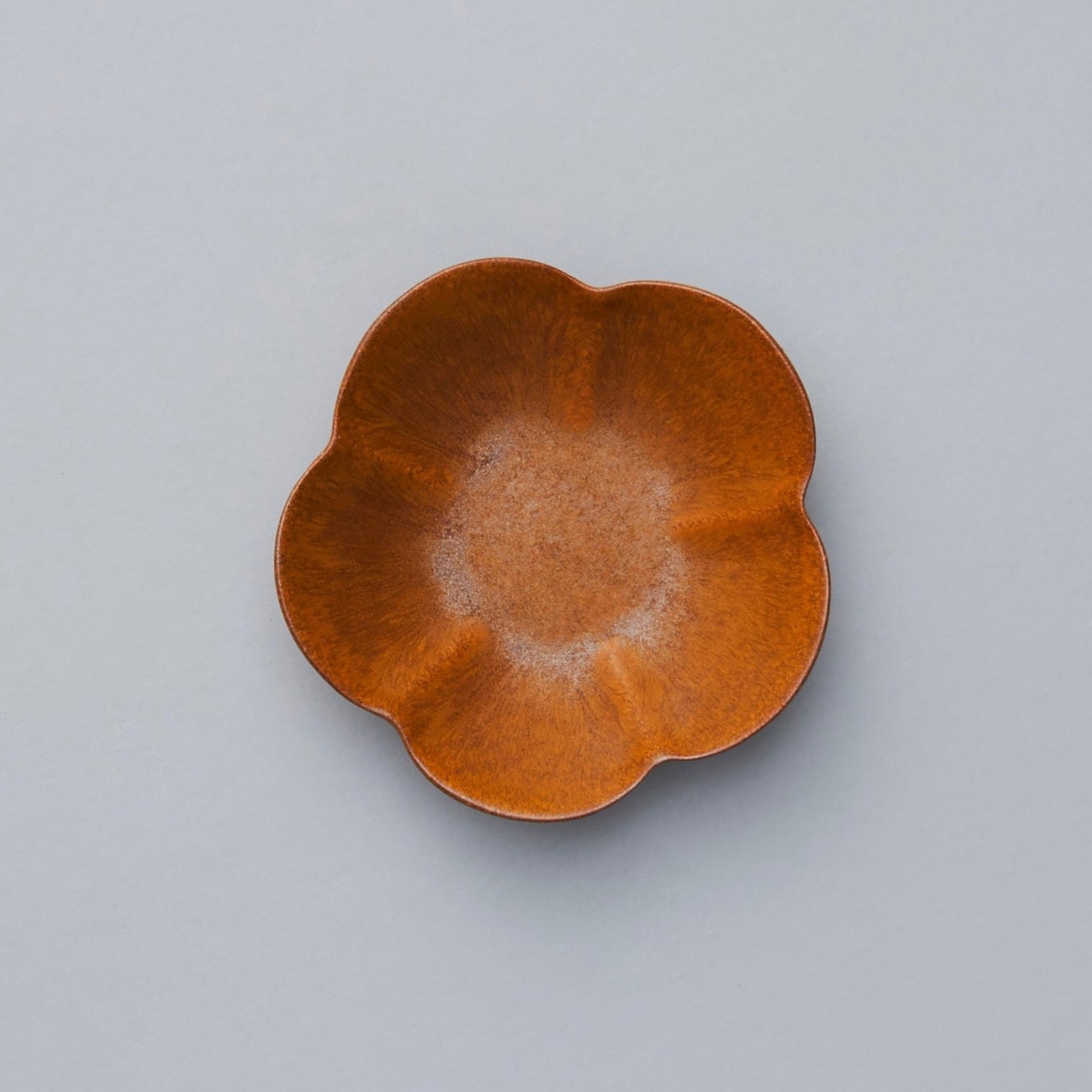 Yoshida Ume Bowl, shabby chic amber, 175mm x 45mm