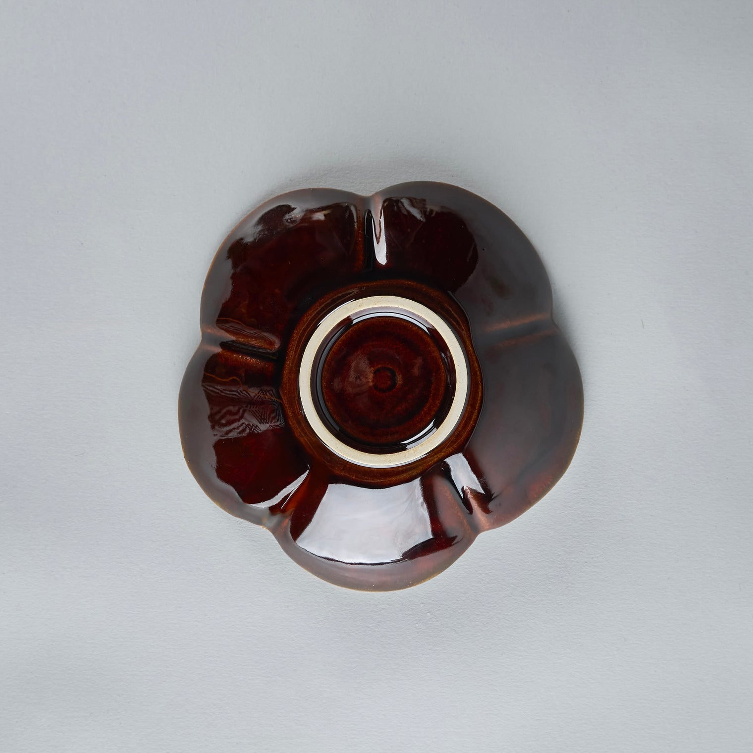 Yoshida Ume Bowl, candy brown, 175mm x 45mm