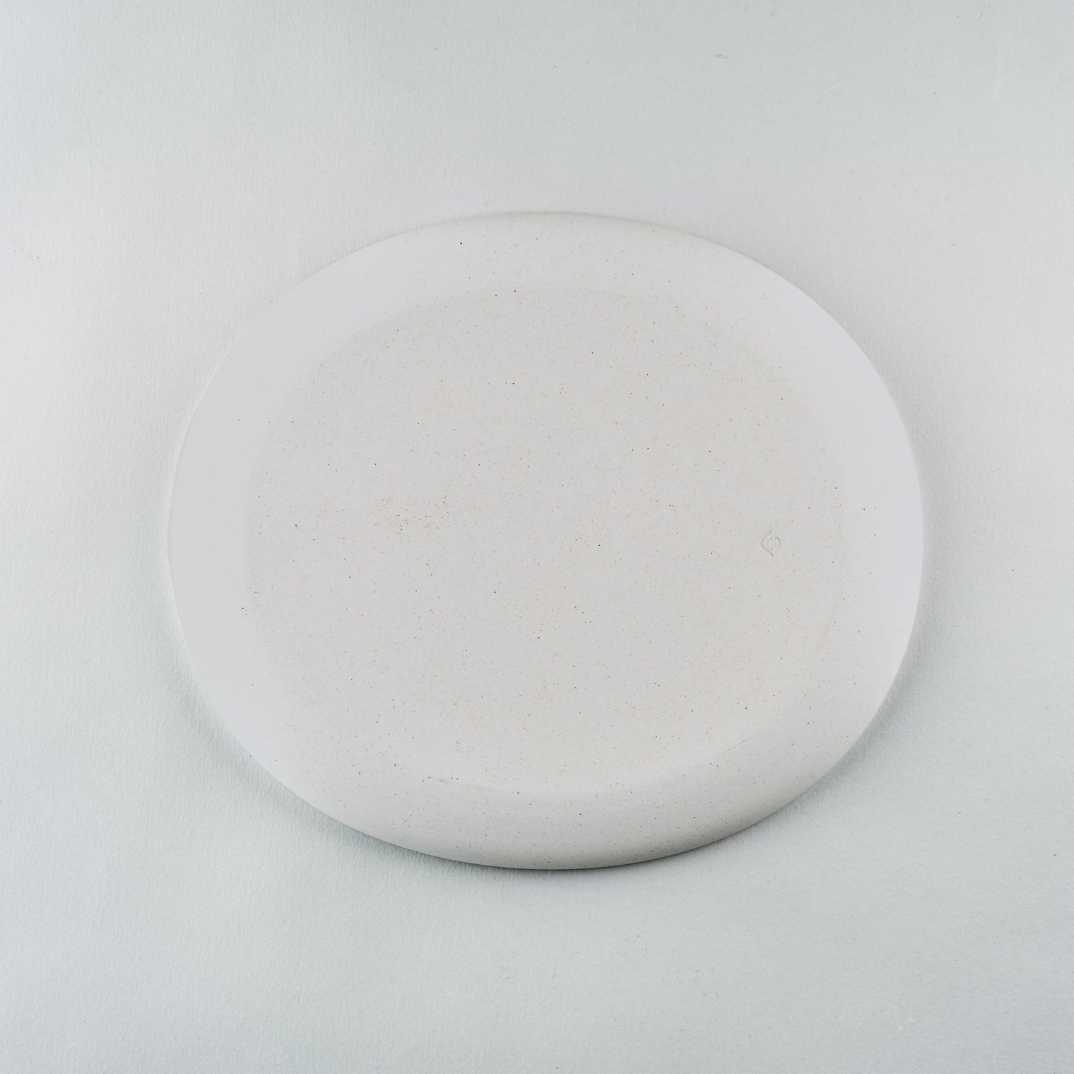 224 Porcelain Uzra Oval Plate L, White, 245 x 215 x 18.5mm