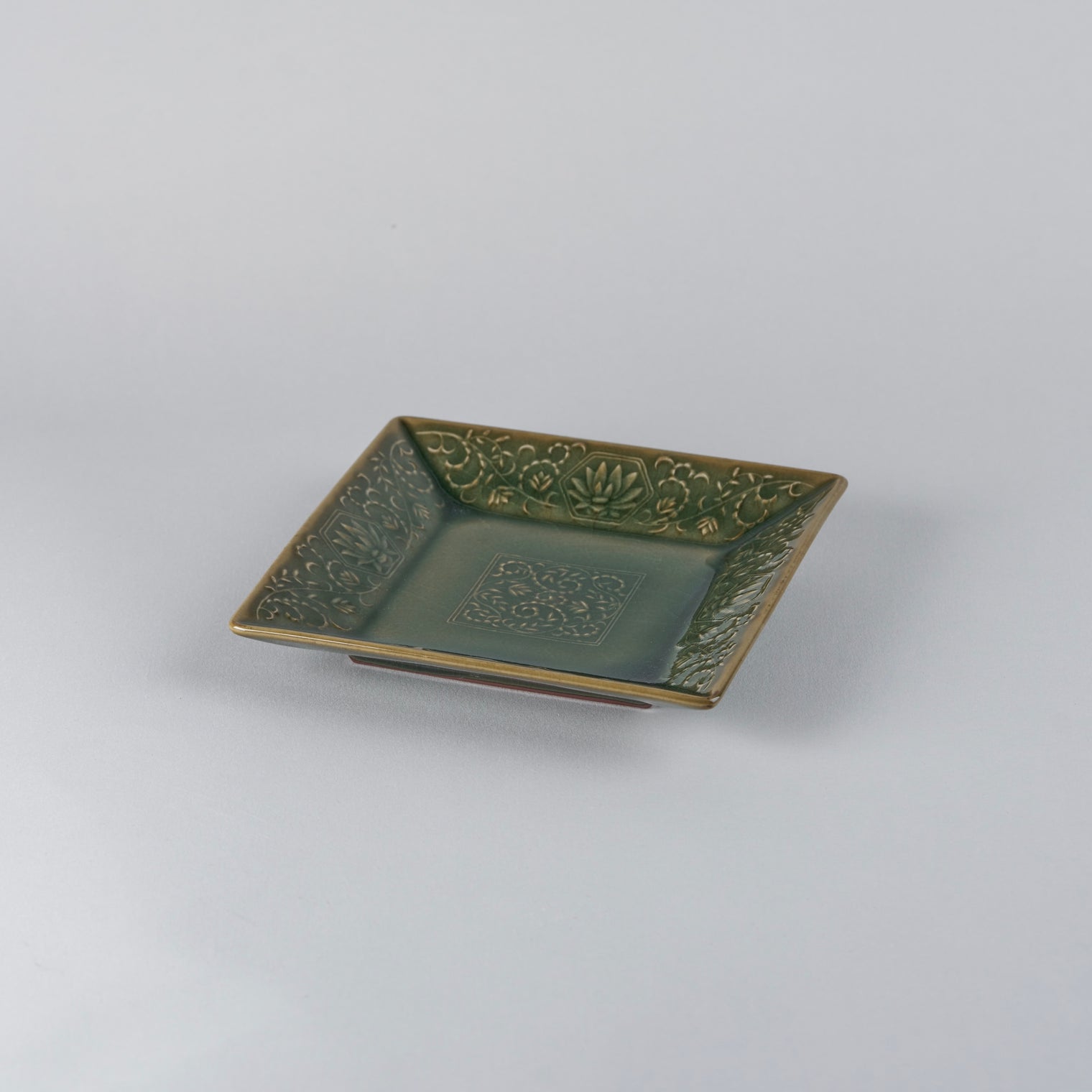Suiyo Relief Frame S Celadon, 150 x 150 x H25mm