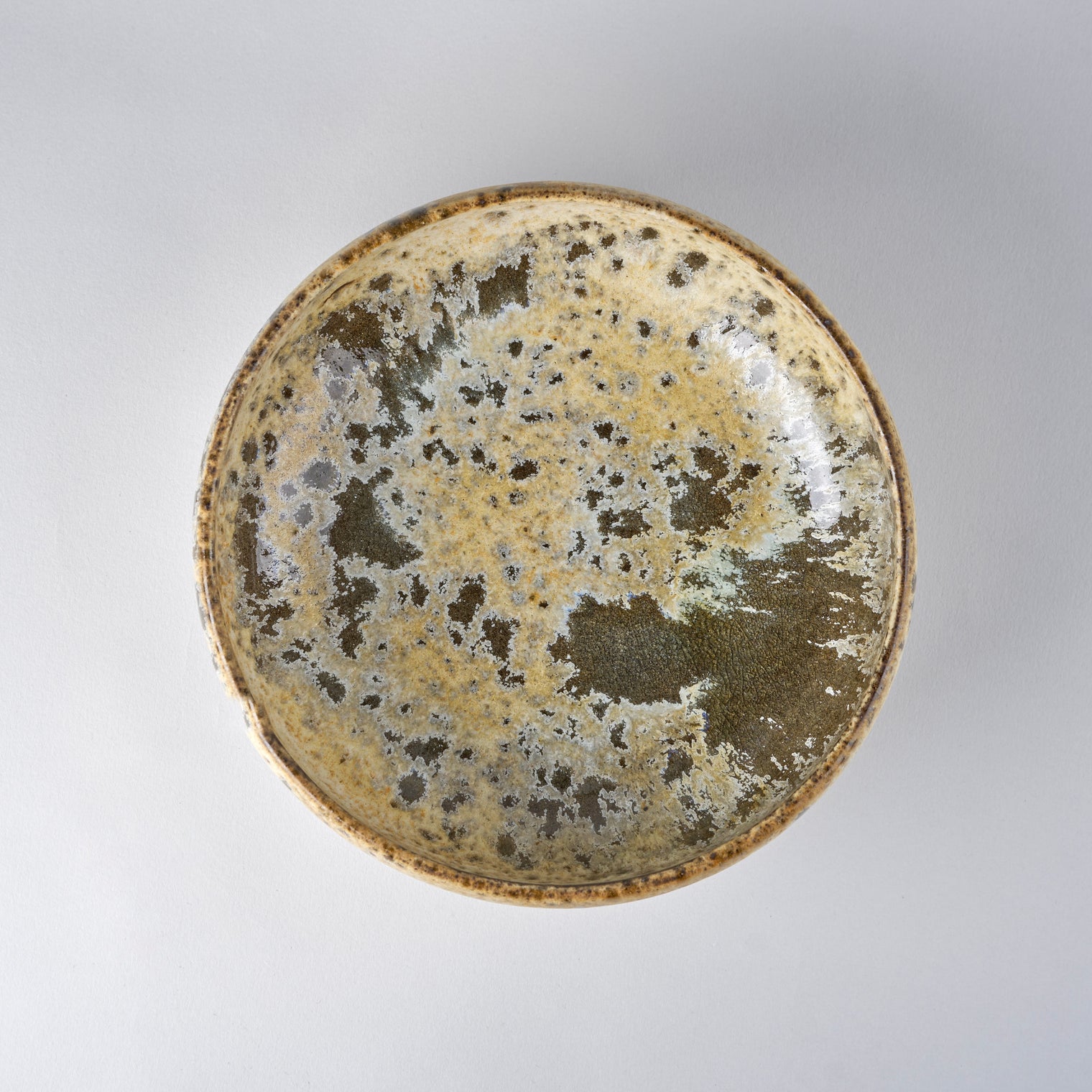 Bowl Large, Fall, Glazed both sides, D19cm, H8.5cm, Design by Aage Wurtz