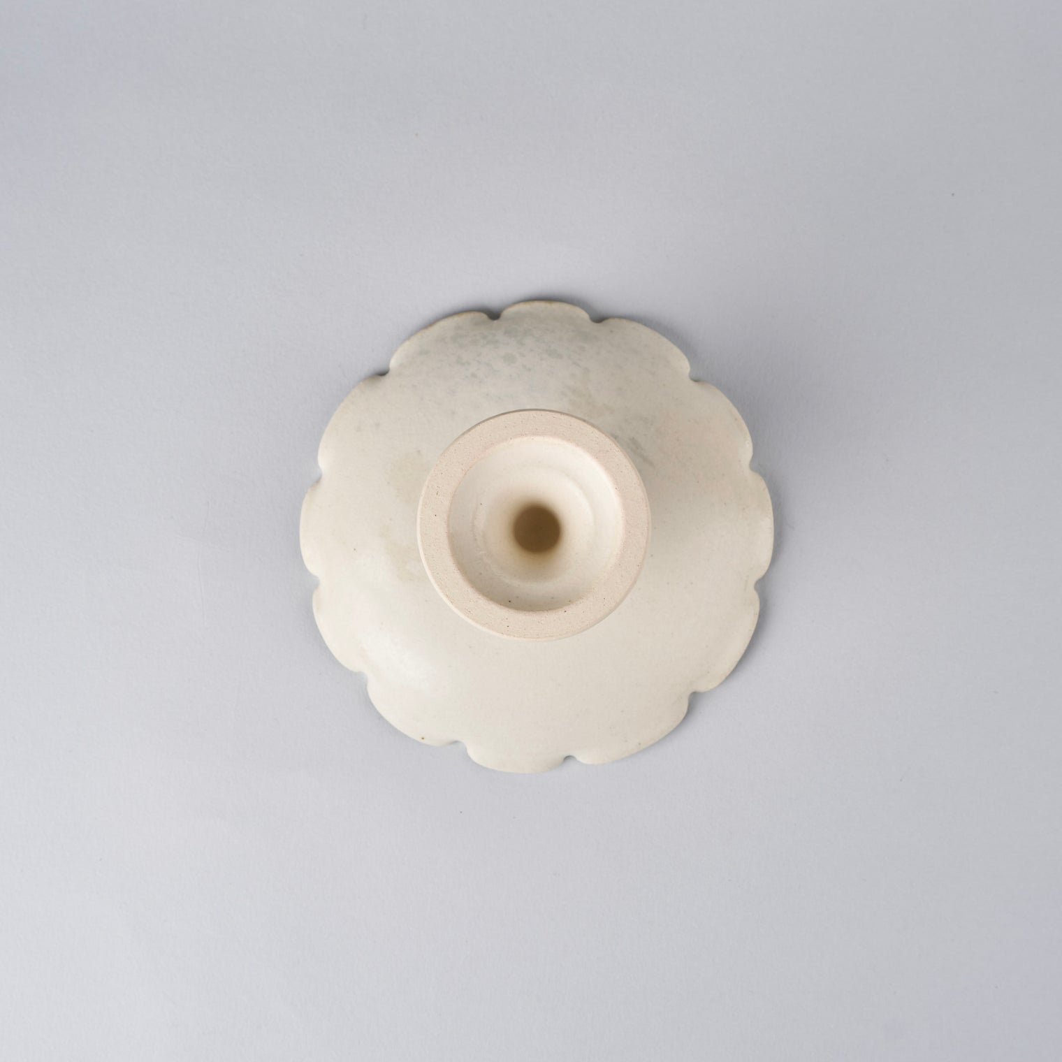 Aya Nagasaki White Rinka Compote, 14cm x H6cm