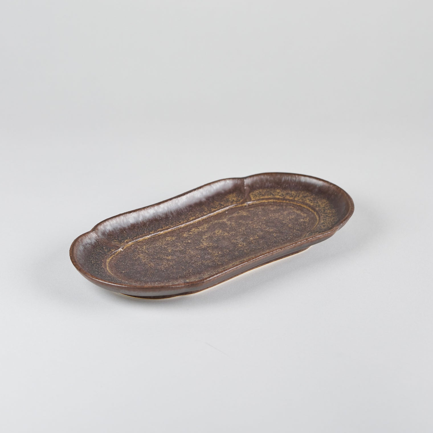 Yuka Flower Rectangular Plate Ast 23×10.9×2.7cm