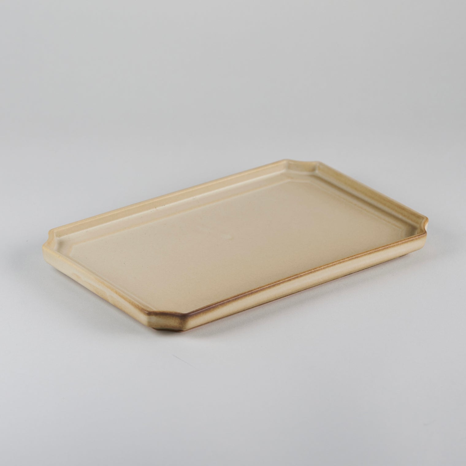 Hachidori 24cm Rectangular Plate ecru