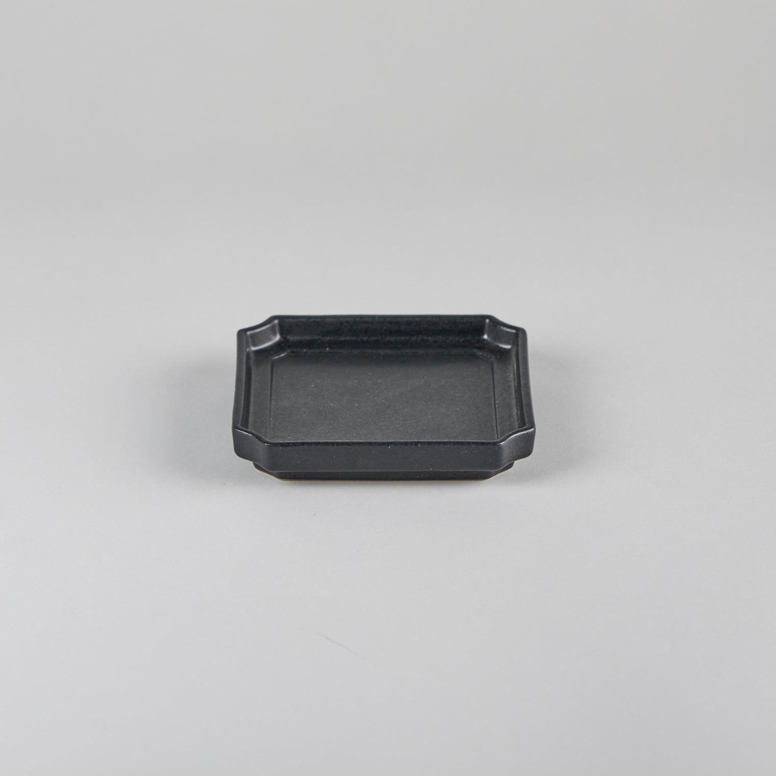 Hachidori 10cm Square Dish nero
