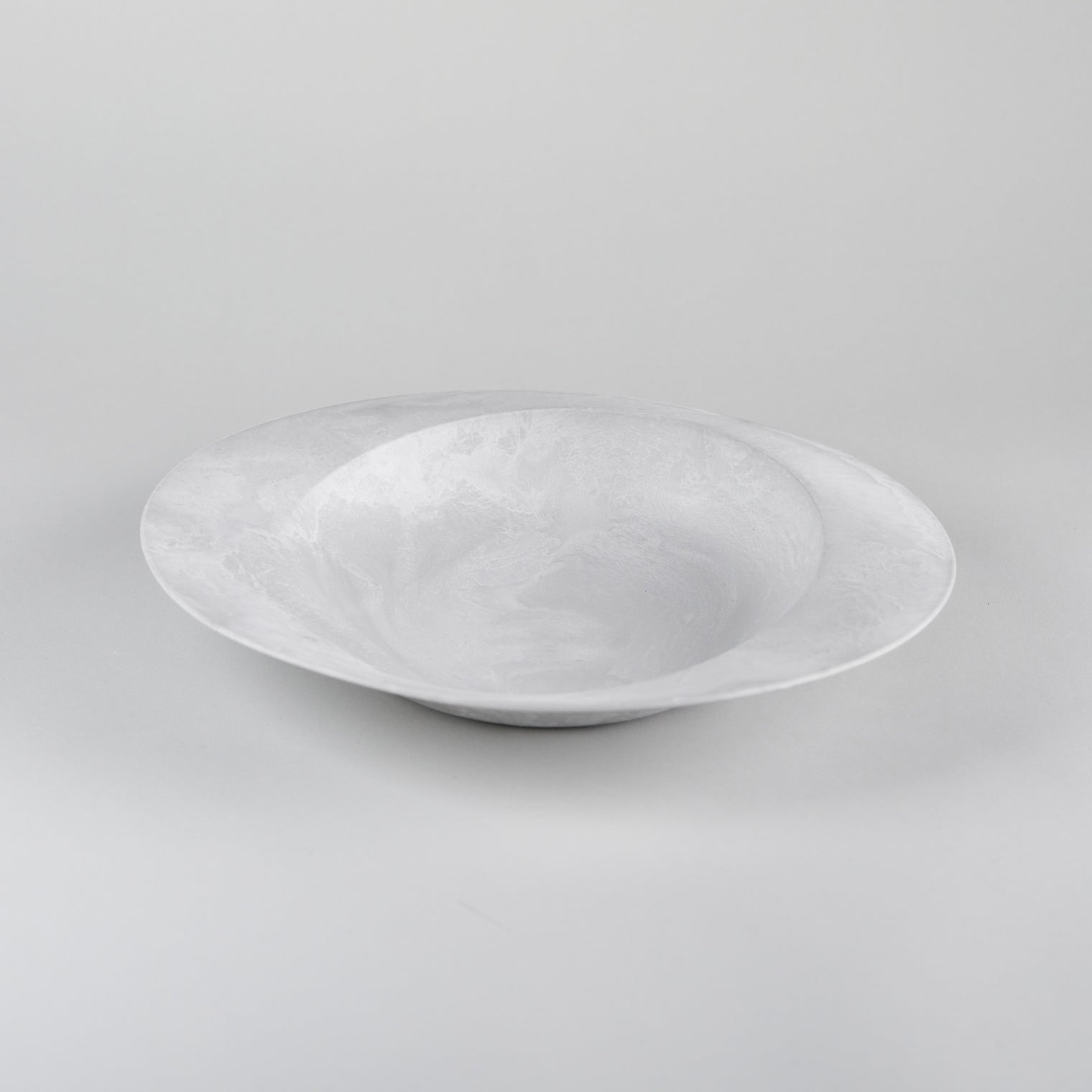 ARAS Deep Plate L Seawater Miniral White, 26cm