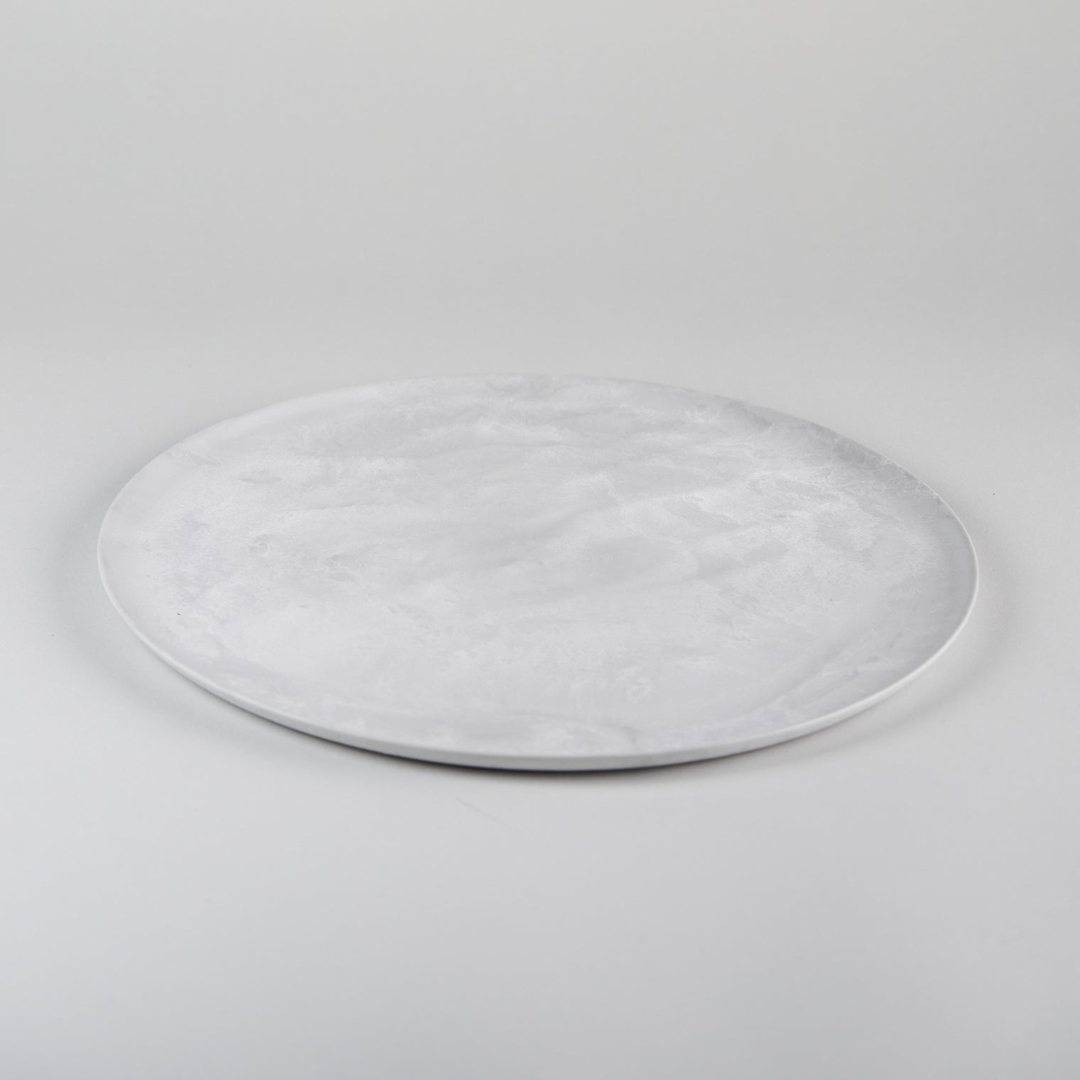 ARAS Large Wave Plate Seawater Miniral White, 27 cm