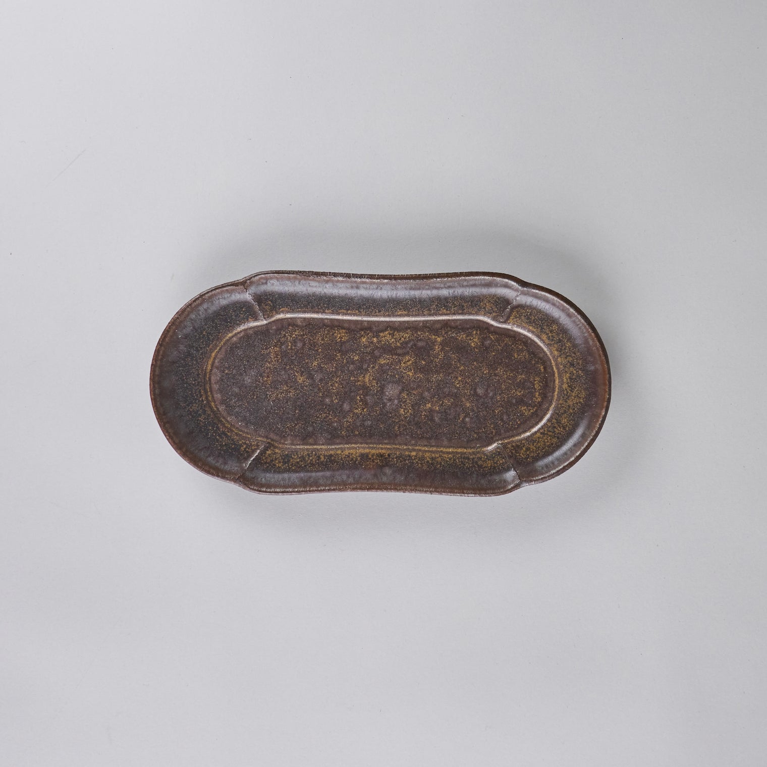 Yuka Flower Rectangular Plate Ast 23×10.9×2.7cm