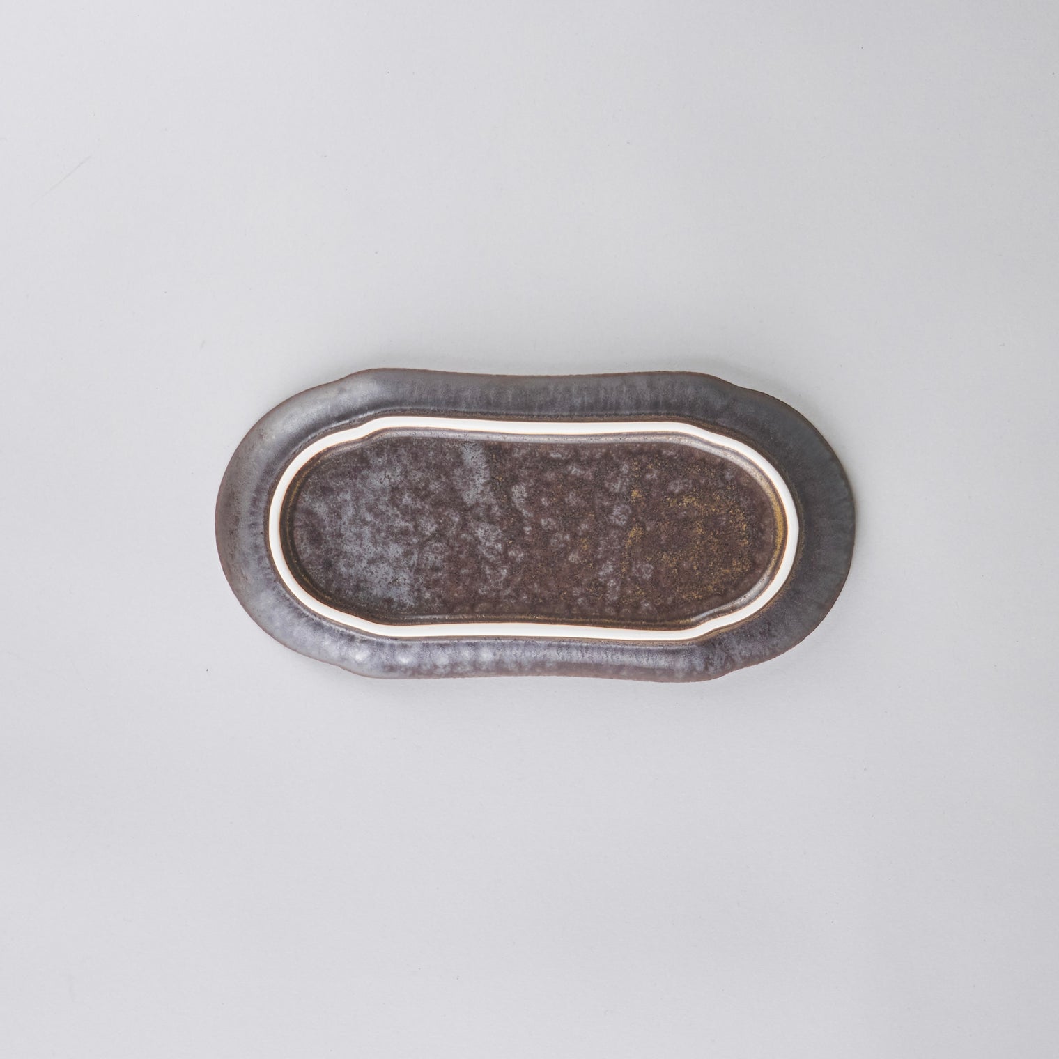 Yuka Flower Rectangular Plate Ast 23×10.9×2.7cm