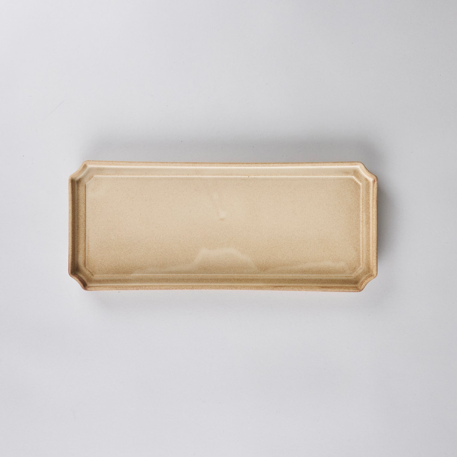 Hachidori 28cm Rectangular Plate ecru