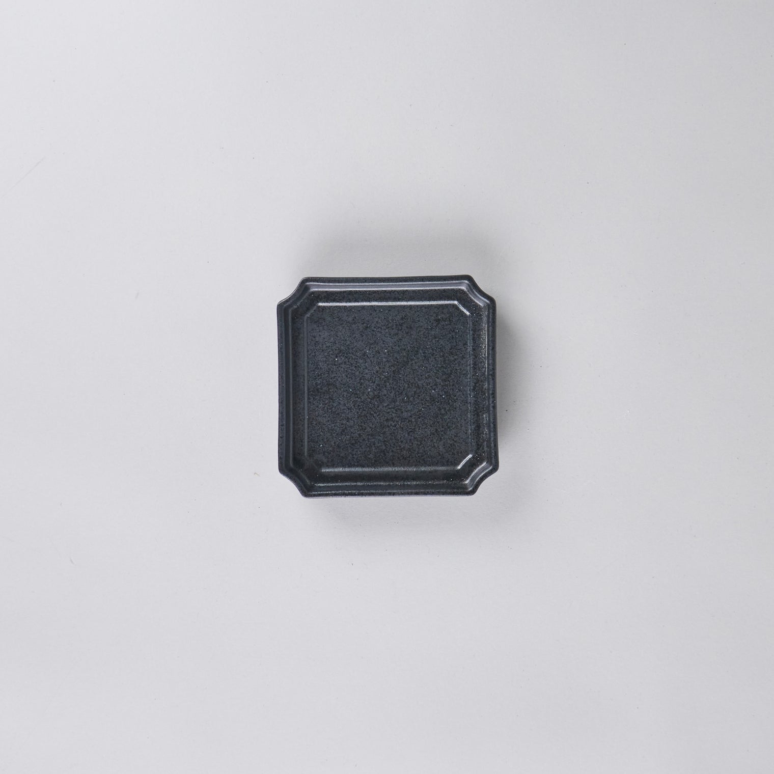 Hachidori 10cm Square Dish nero