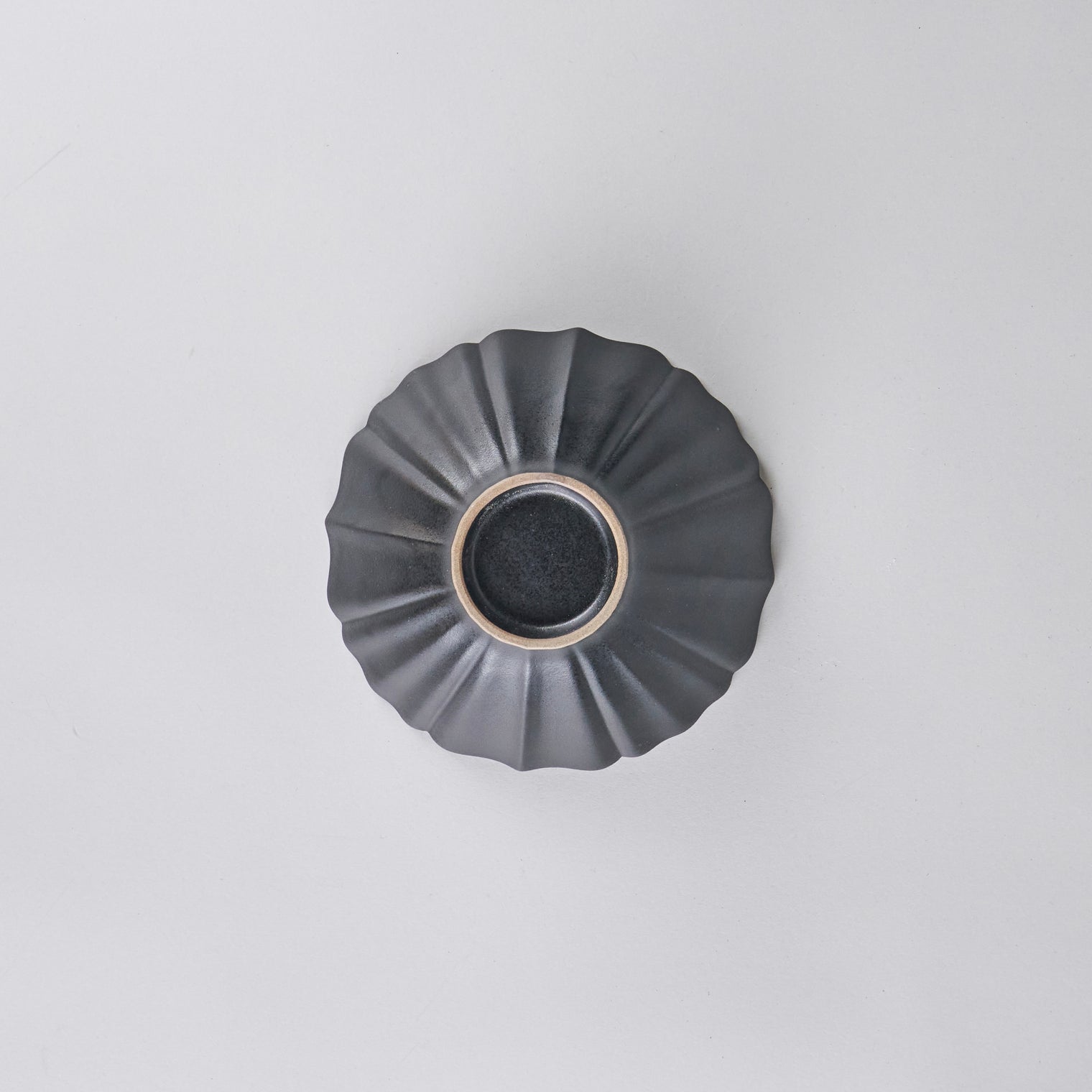 Ryoka Rice Bowl Sumi 14.3×6.3cm