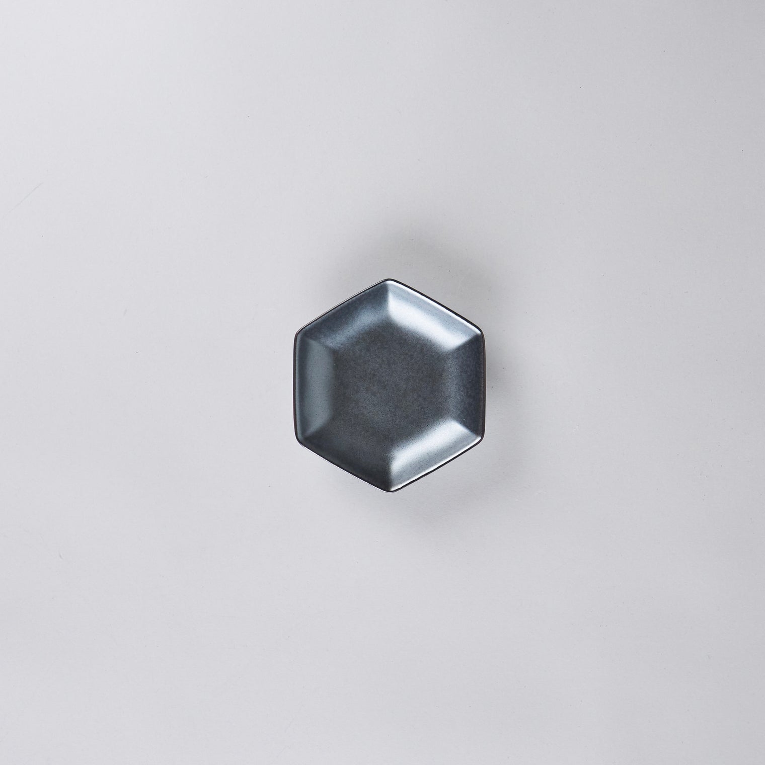 Kanezen Gama Hexagon Wooden bowl, 10.5cm x 9.5cm x H2.2cm