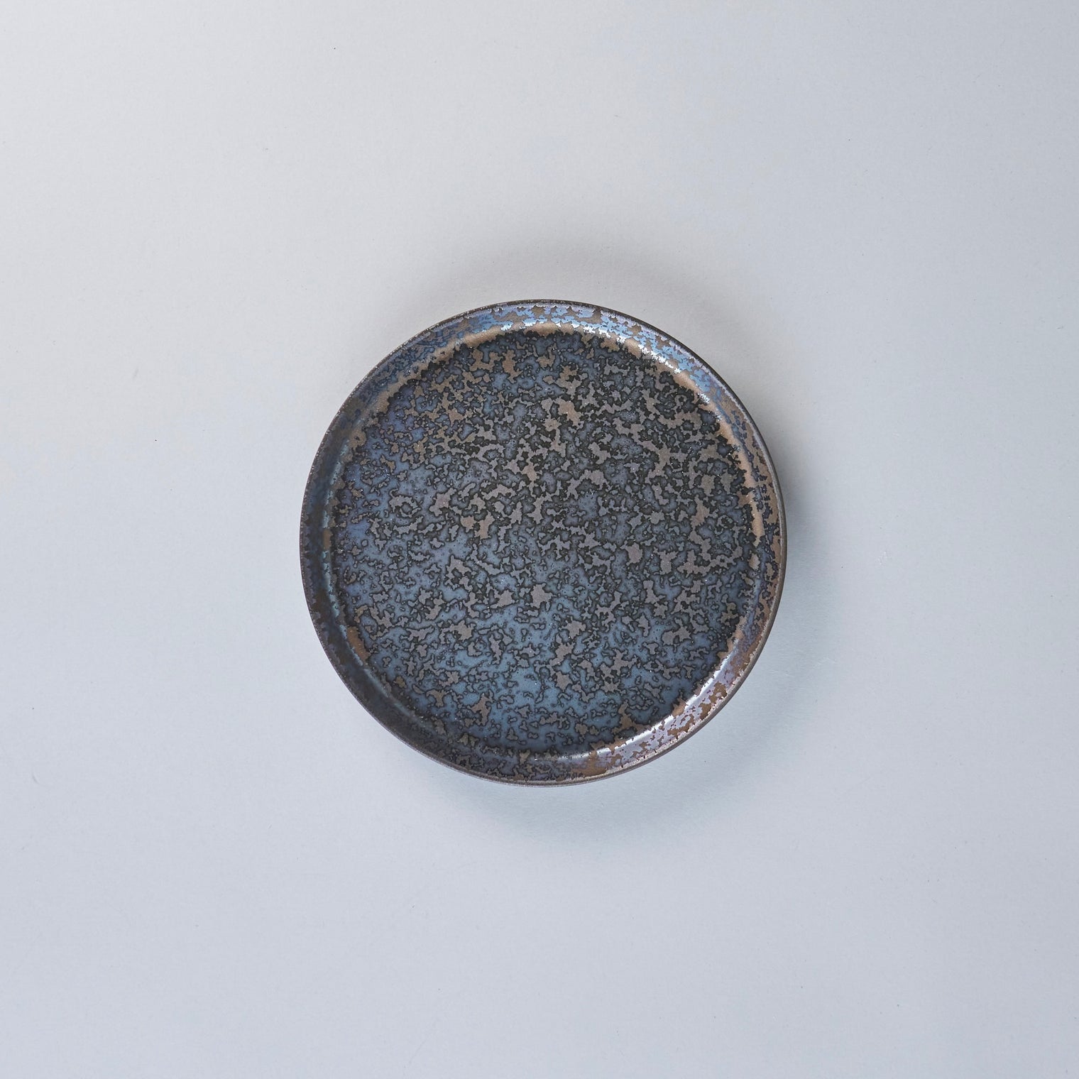 Roots Small Plate Rusty Gold