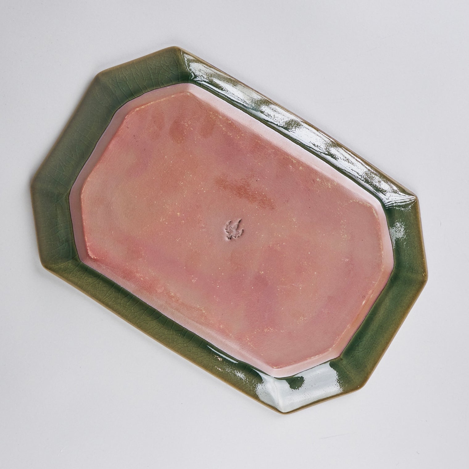 Relief Klimt L Celadon, 30 x 20 x H2cm