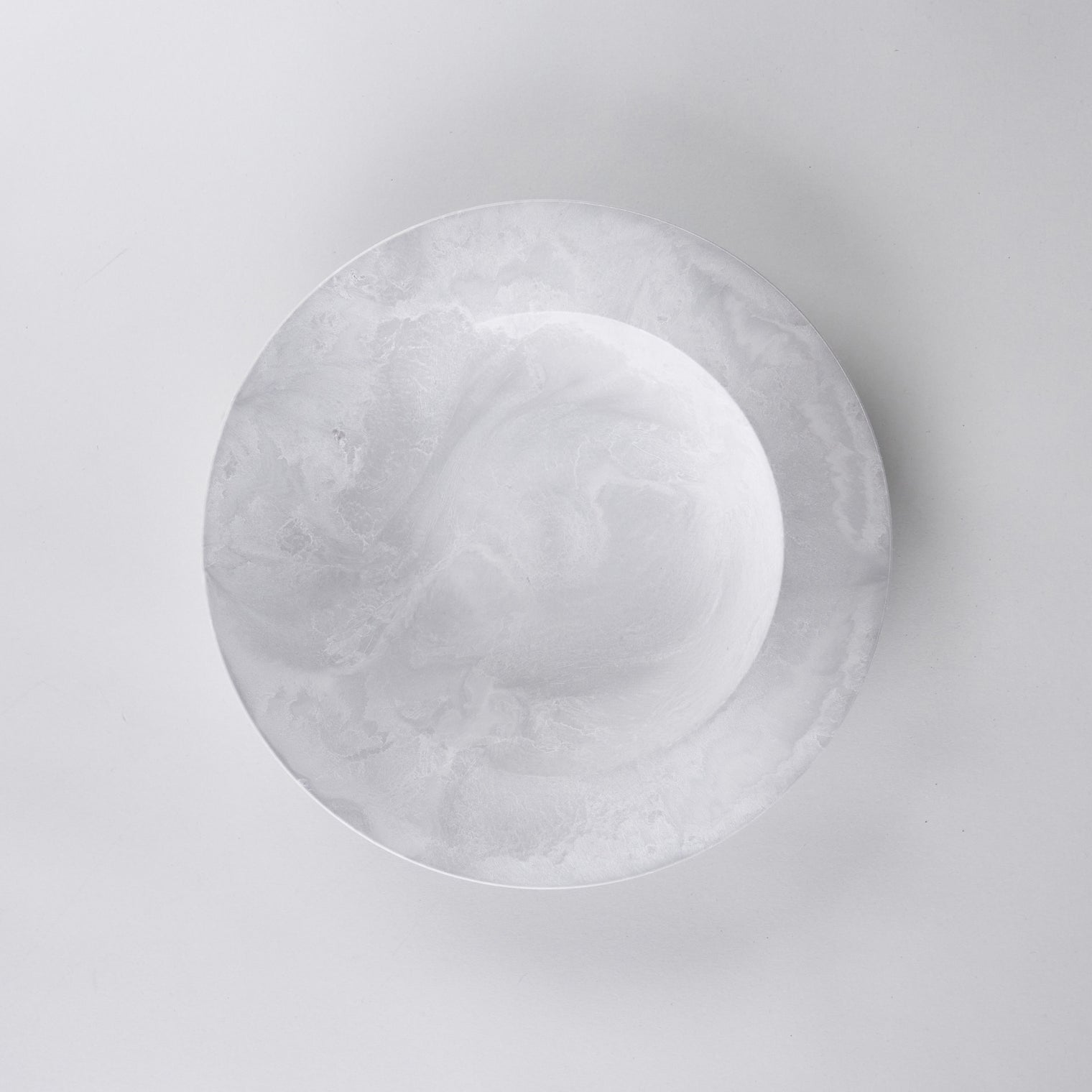 ARAS Deep Plate L Seawater Miniral White, 26cm