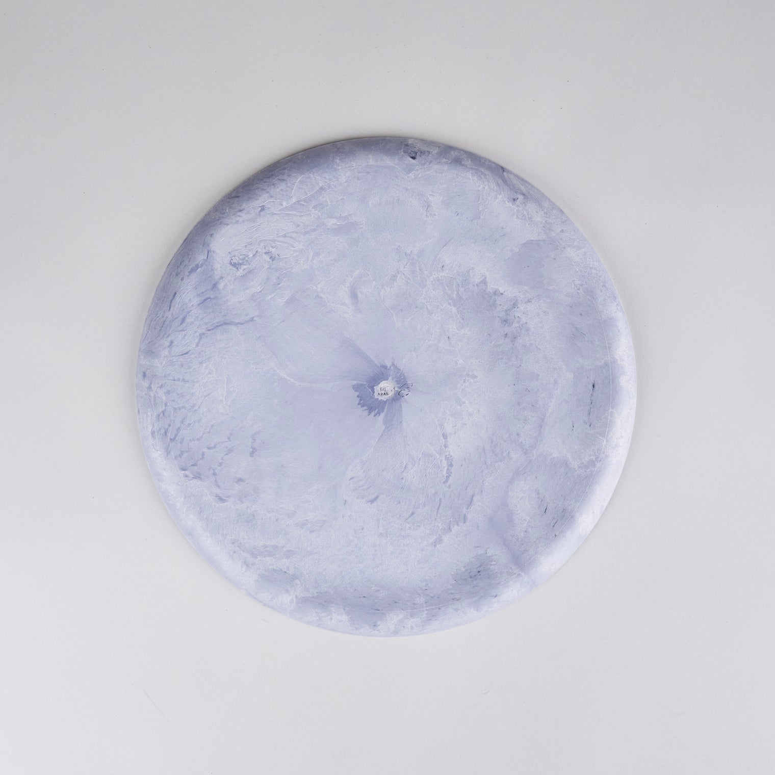ARAS Large Wave Plate Seawater Miniral Blue, 27 cm