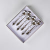 LUXURY GIFT BOX 6 MUG/ICE CREAM SPOONS (FORMA)