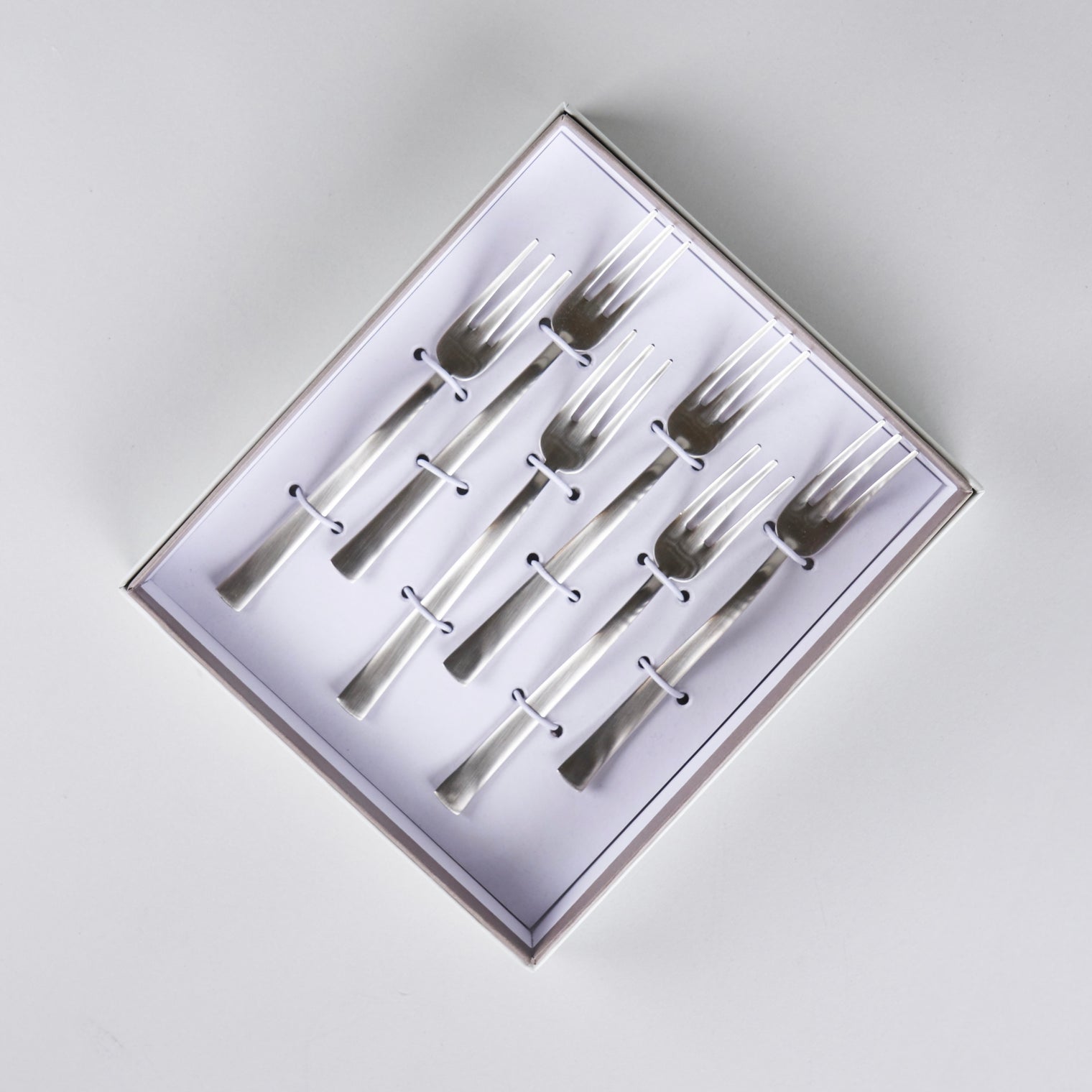 MEPRA LUXURY GIFT BOX 6 CAKE FORKS (FORCHETTINE DOLCE)