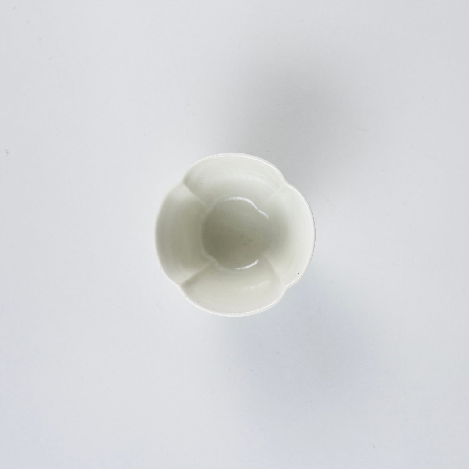 Takimuro Kiln, White flower cup