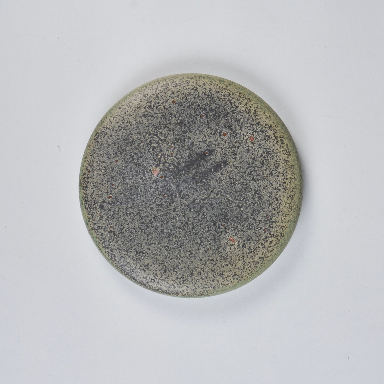 Mushimegane Books, Plump plate, Deep Green