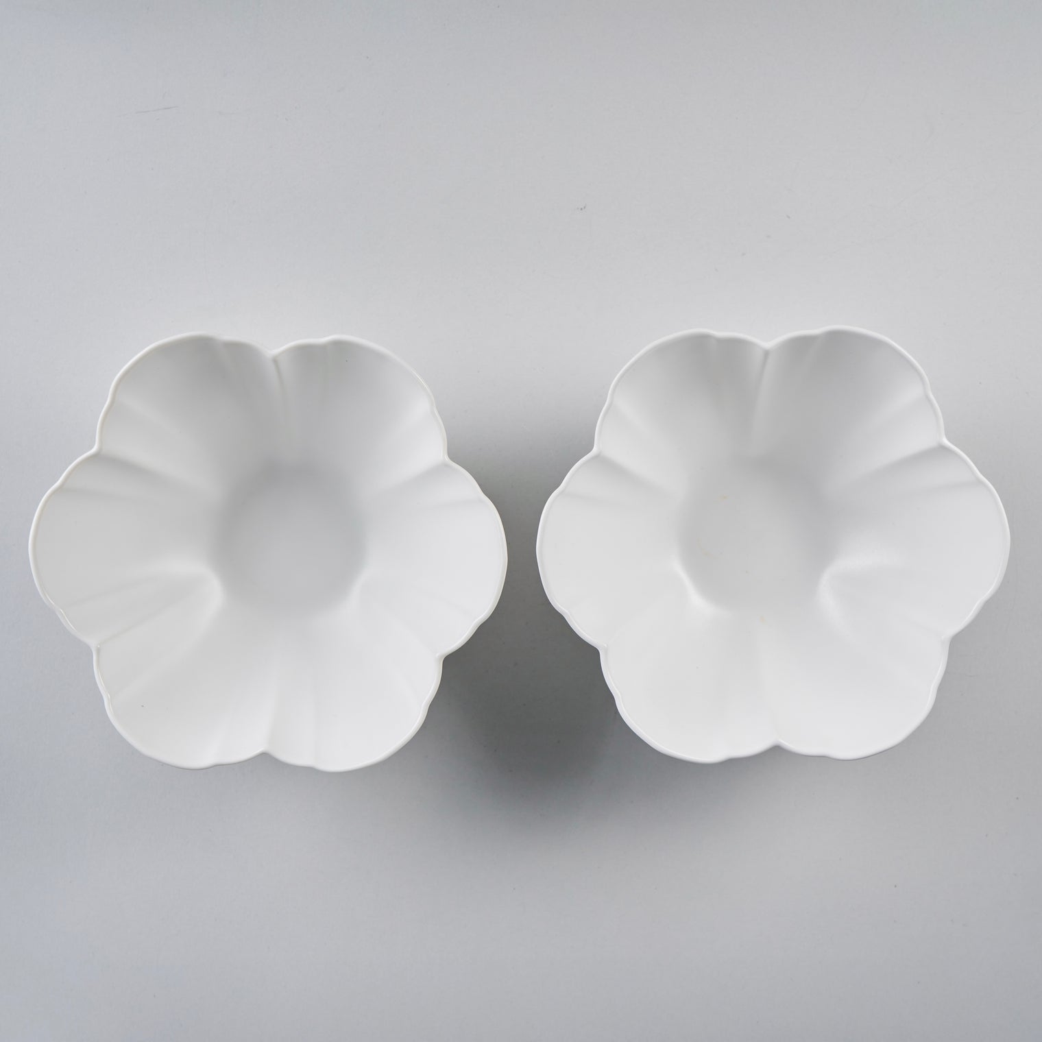 Mujagi Flower 2pcs gift set, Flower 06 round bowl, W18 x H6.2 cm
