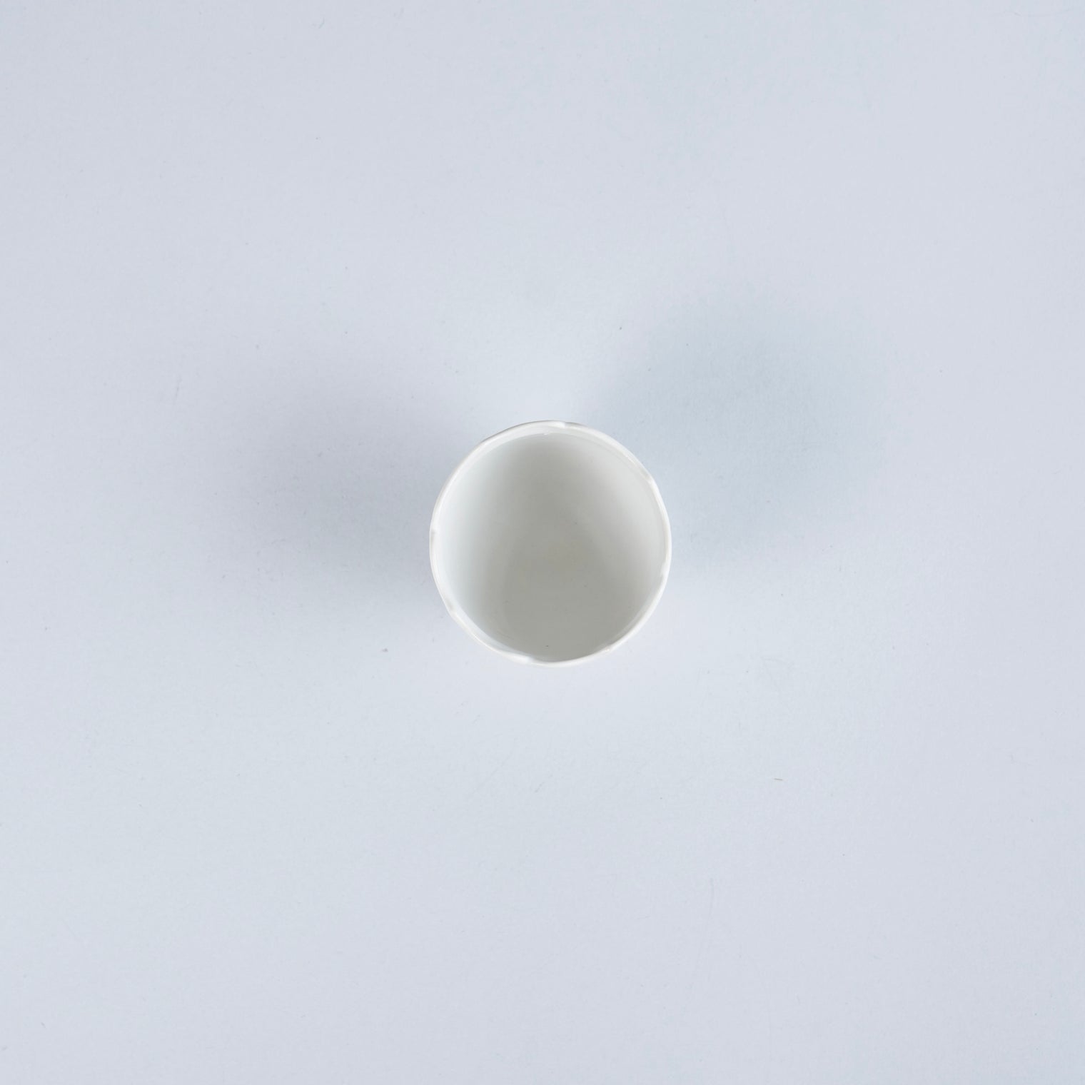 Usukiyaki, RYOUKA Japanese Teacup, White, D6cm x H5.5cm