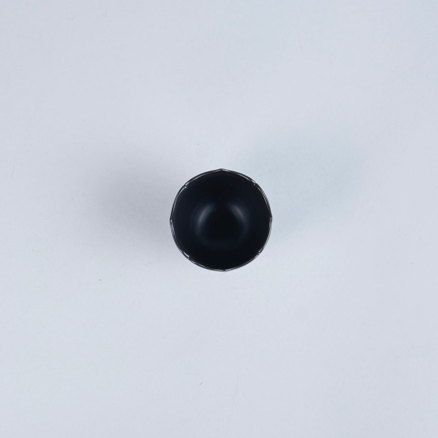 Usukiyaki, RYOUKA Japanese Teacup, Black, D6cm x H5.5cm