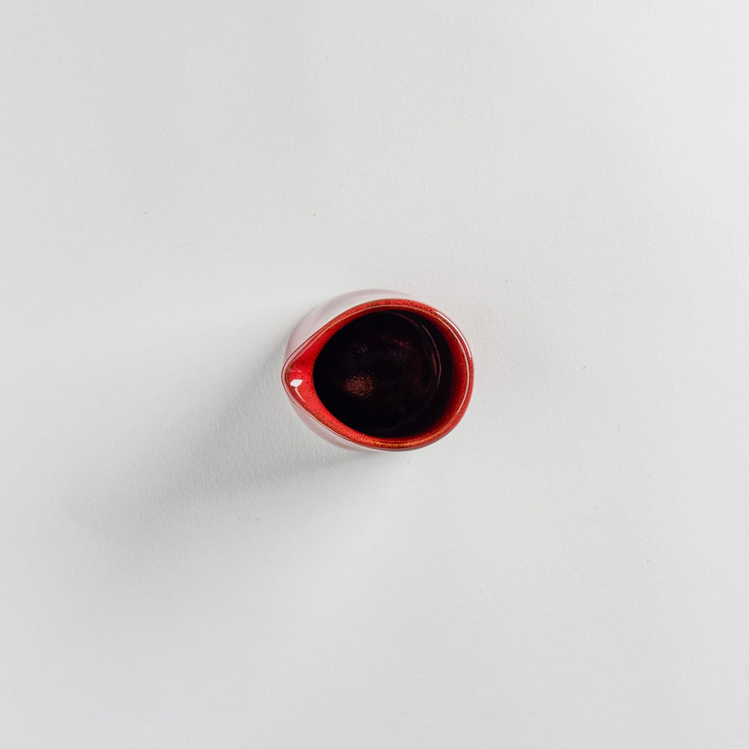 La Mère Milk Jug Venetian Red, L7.5 W7.5 H9cm, Design by Marie Michielssen