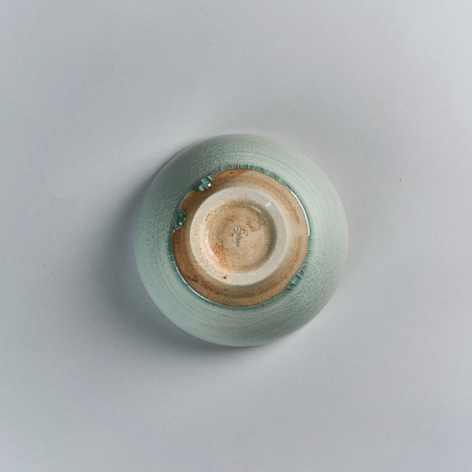 Stroke Glaze Bowl, 14cm, Light Green