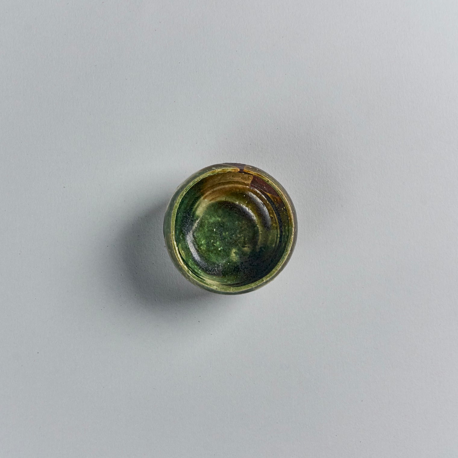 Master Wada Oribe Sake Cup, 5.5cm x 4.5cm