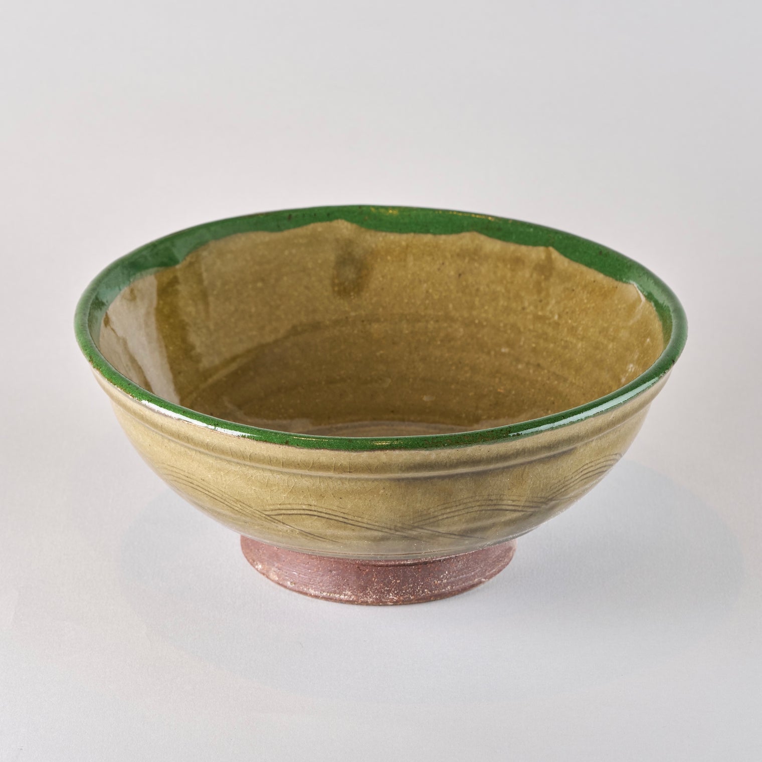 Kaiyu Oribe Nagashi 7.0 Bowl, 21.5cm x 21.5cm x H9cm
