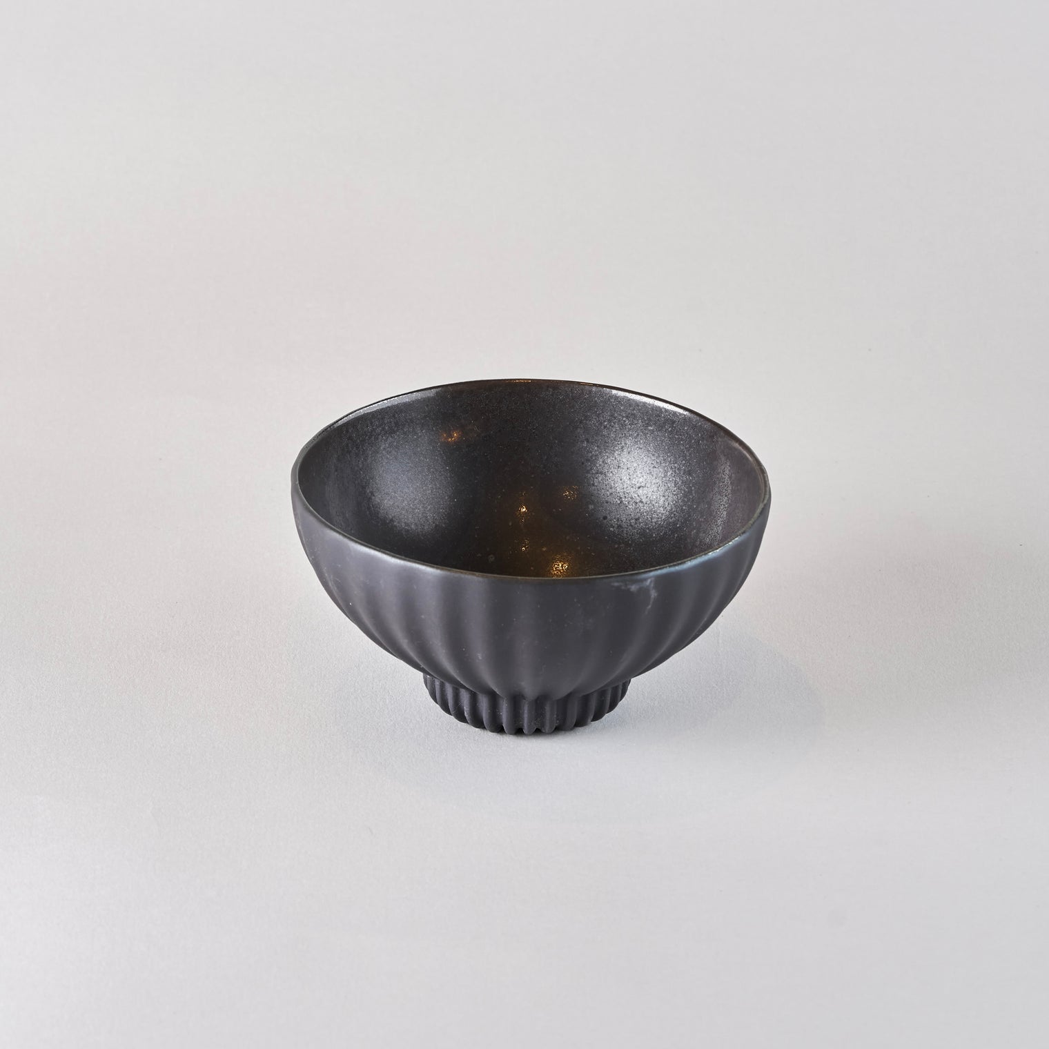 REVOL Pekoe Bowl, Black Smooth Dark Metal, 12.3cm x H6.5cm, 28cl