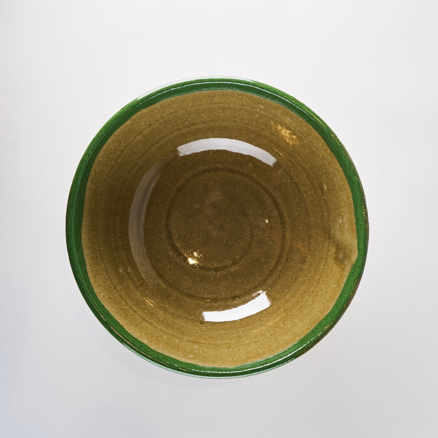 Kaiyu Oribe Nagashi 7.0 Bowl, 21.5cm x 21.5cm x H9cm