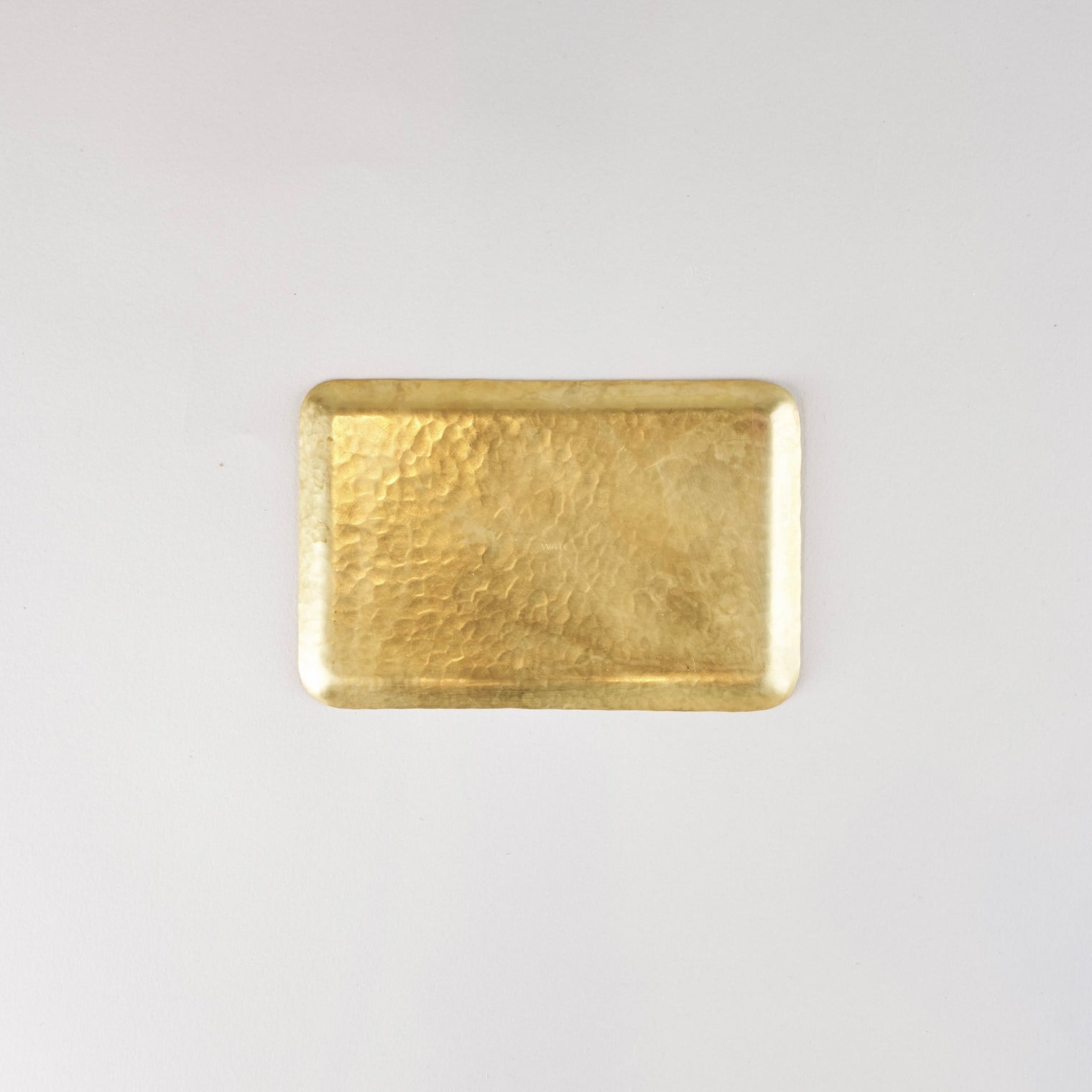 Hammer Pattern Rectangular Plate, 13.5cm x 9cm