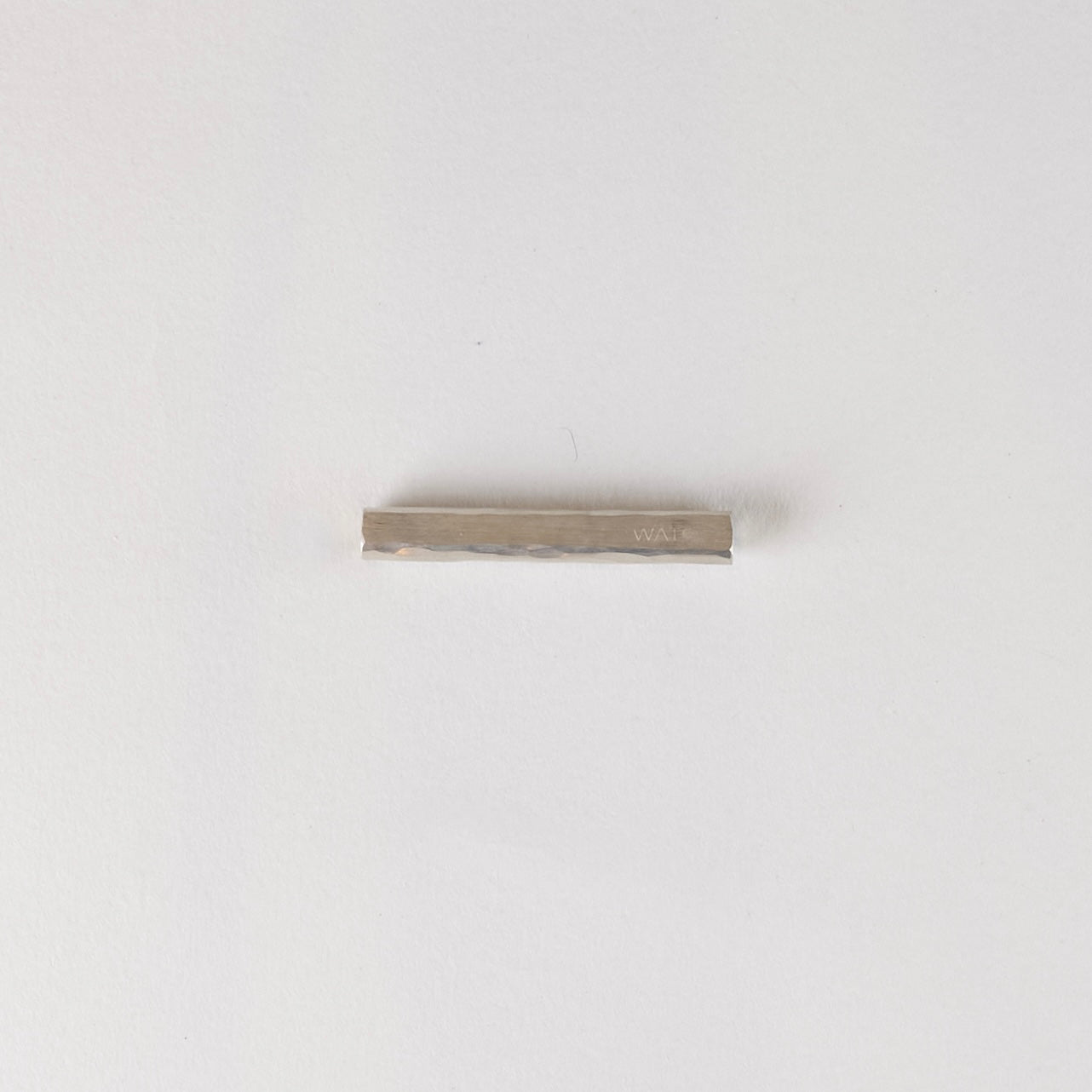 Brass Chopstick Rest (Tin Coated), 4.8cm x 0.7cm