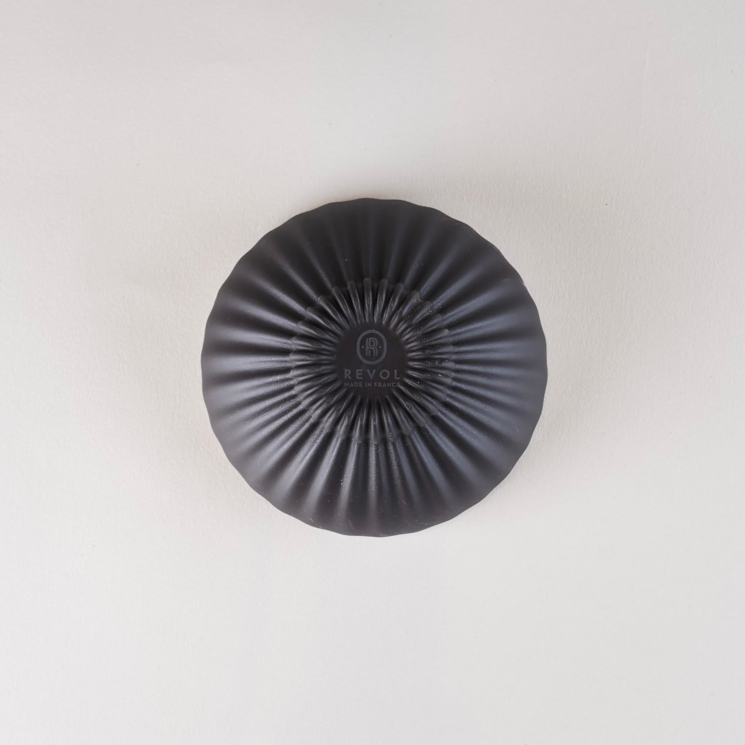 REVOL Pekoe Bowl, Black Smooth Dark Metal, 12.3cm x H6.5cm, 28cl