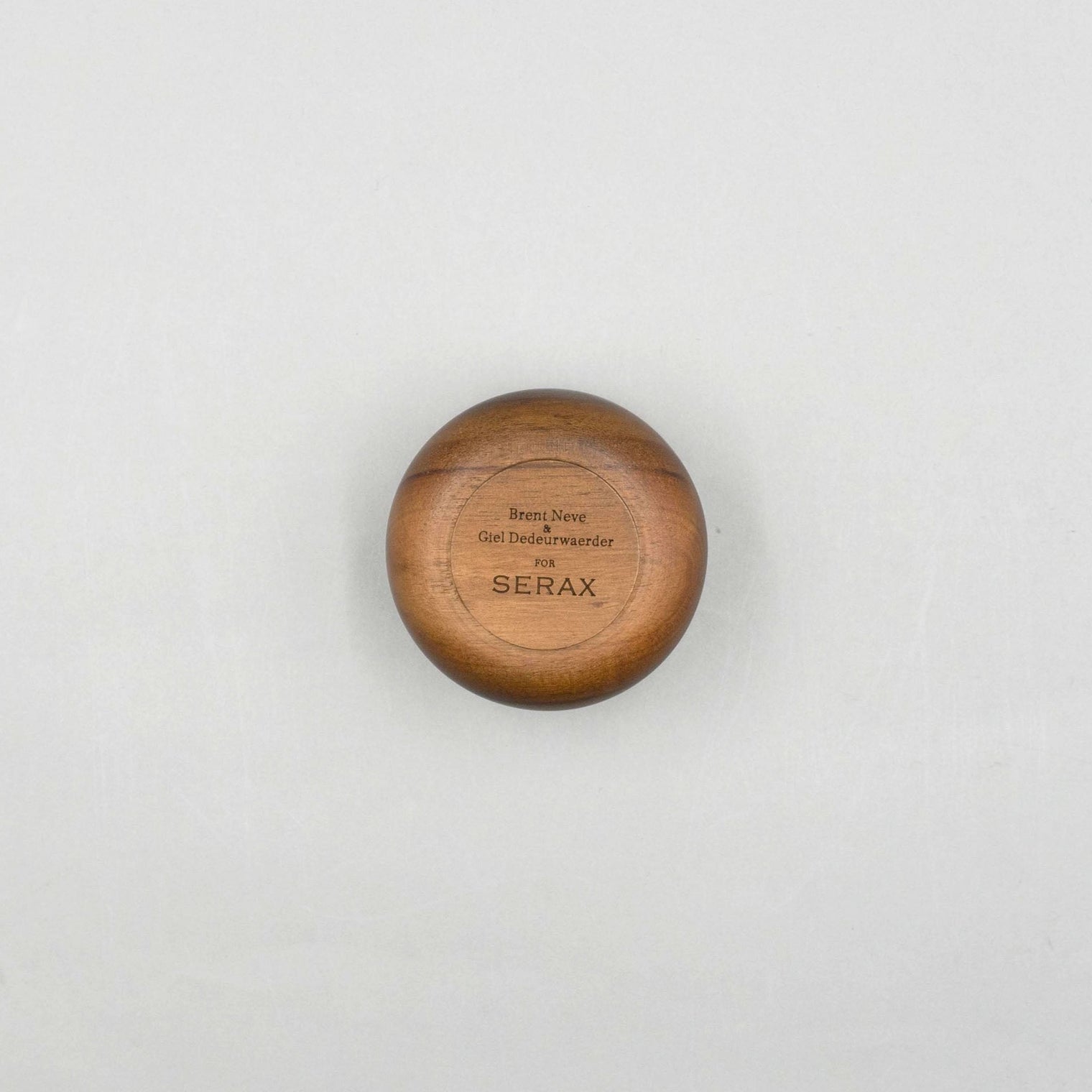 Collage Acacia Wood Tea Cup, 8.5cm x 5.8cm 150ml, Design by Utilise.Objects