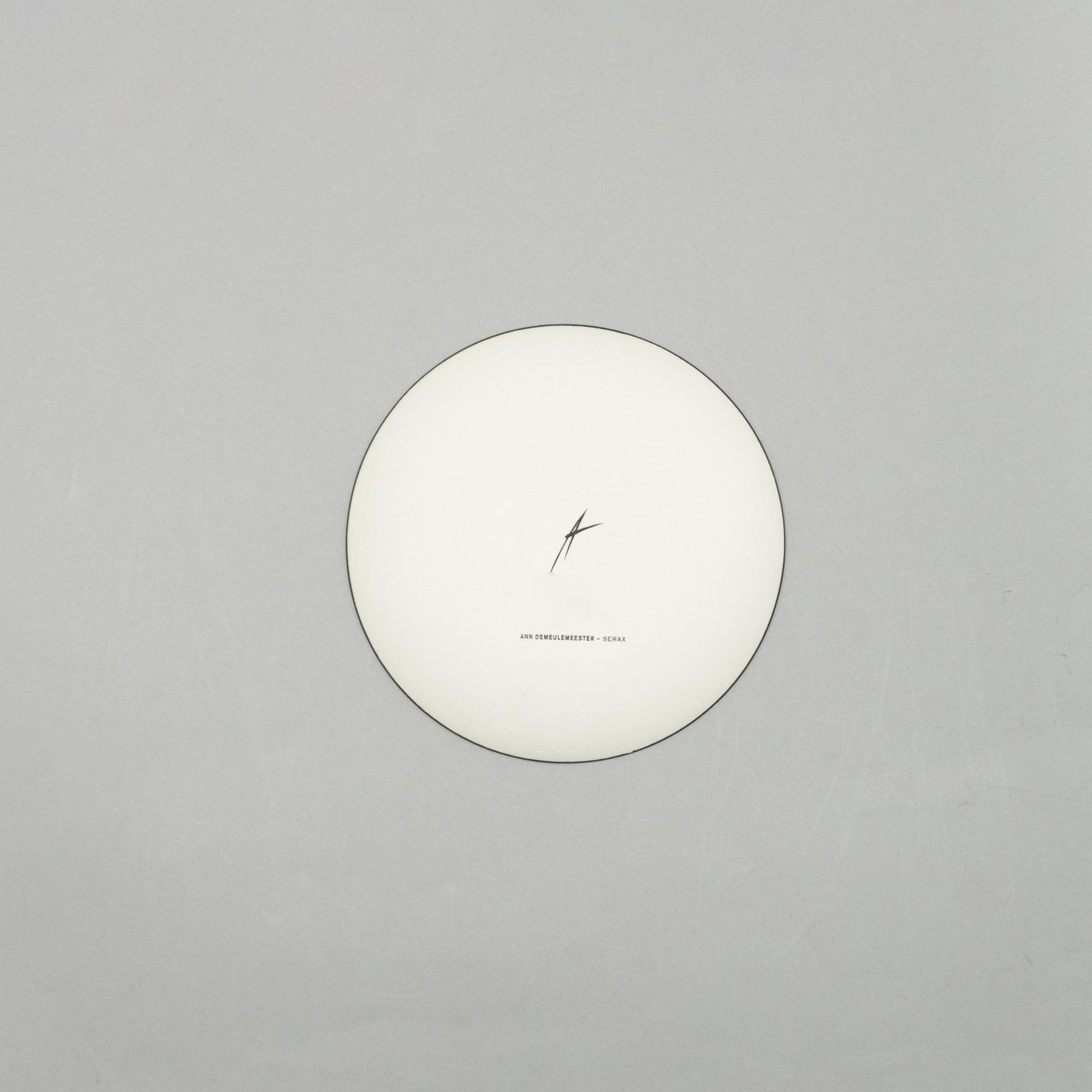 Dessert Plate, 14cm, Dé Off-White/Black VAR 1, Design by Ann Demeulemeester