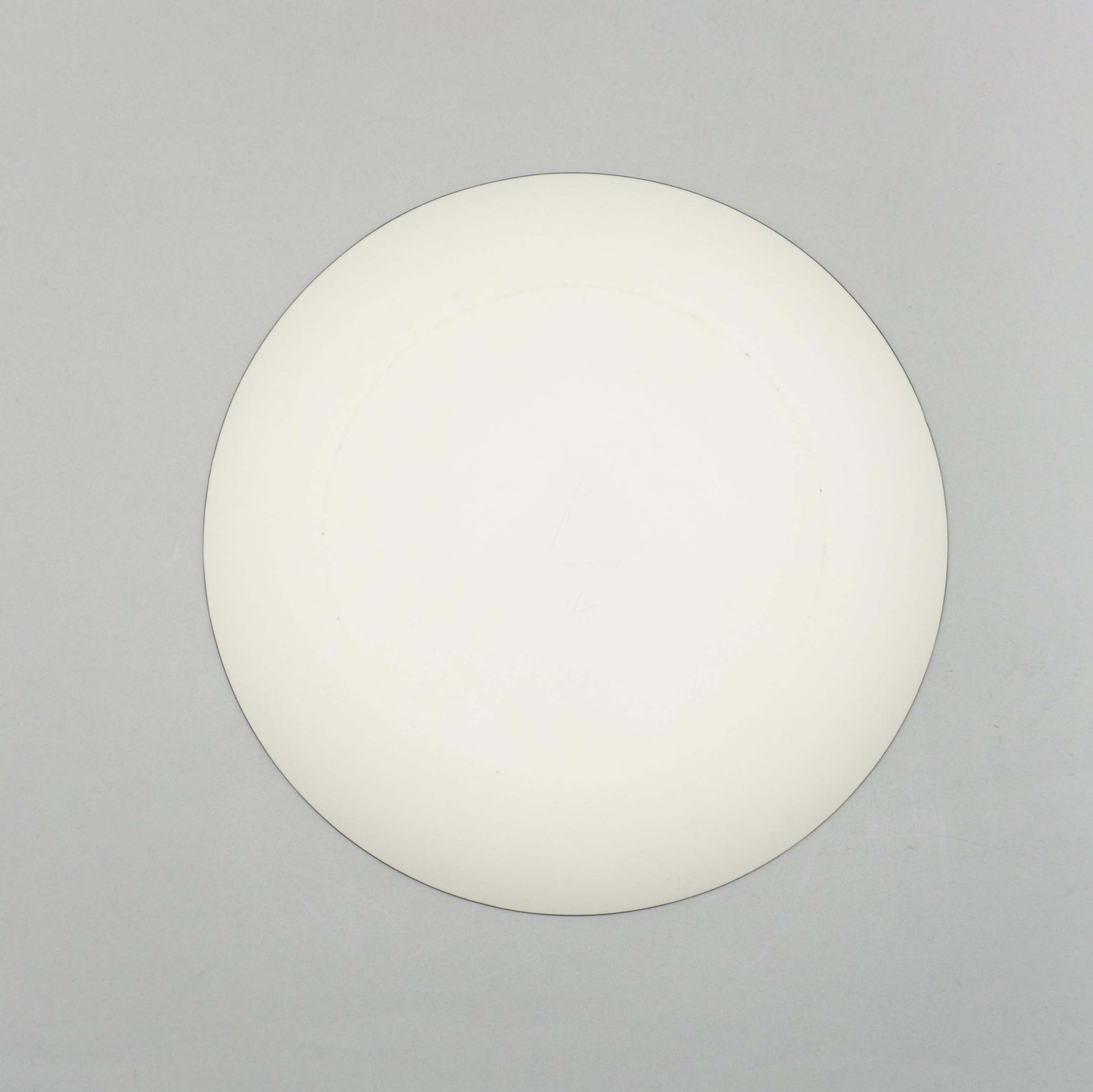 Dinner Plate, 24cm, Dé Off-White/Black VAR 1, Design by Ann Demeulemeester
