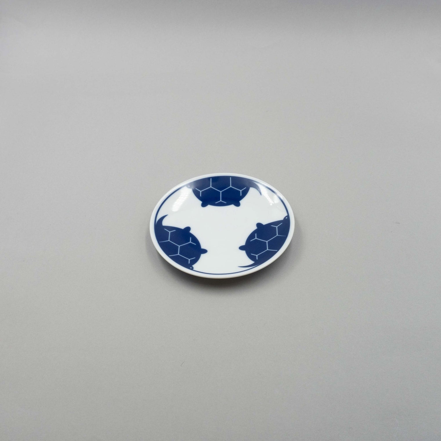 Engi Small Plate, Turtle, 12.2cm x H1.5cm