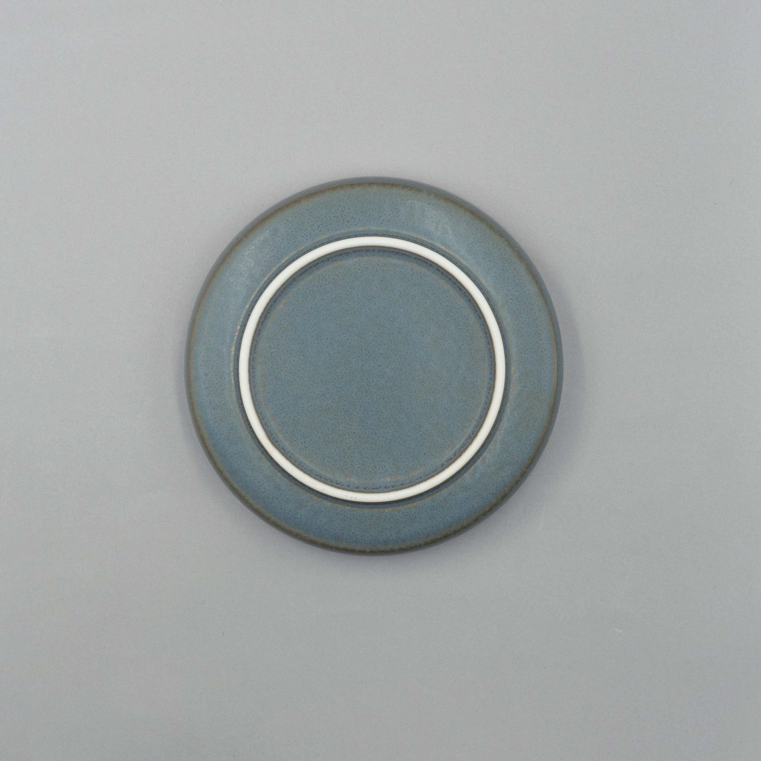 Grage Blue Spume Rim Plate 16cm, 16cm x 3.5cm