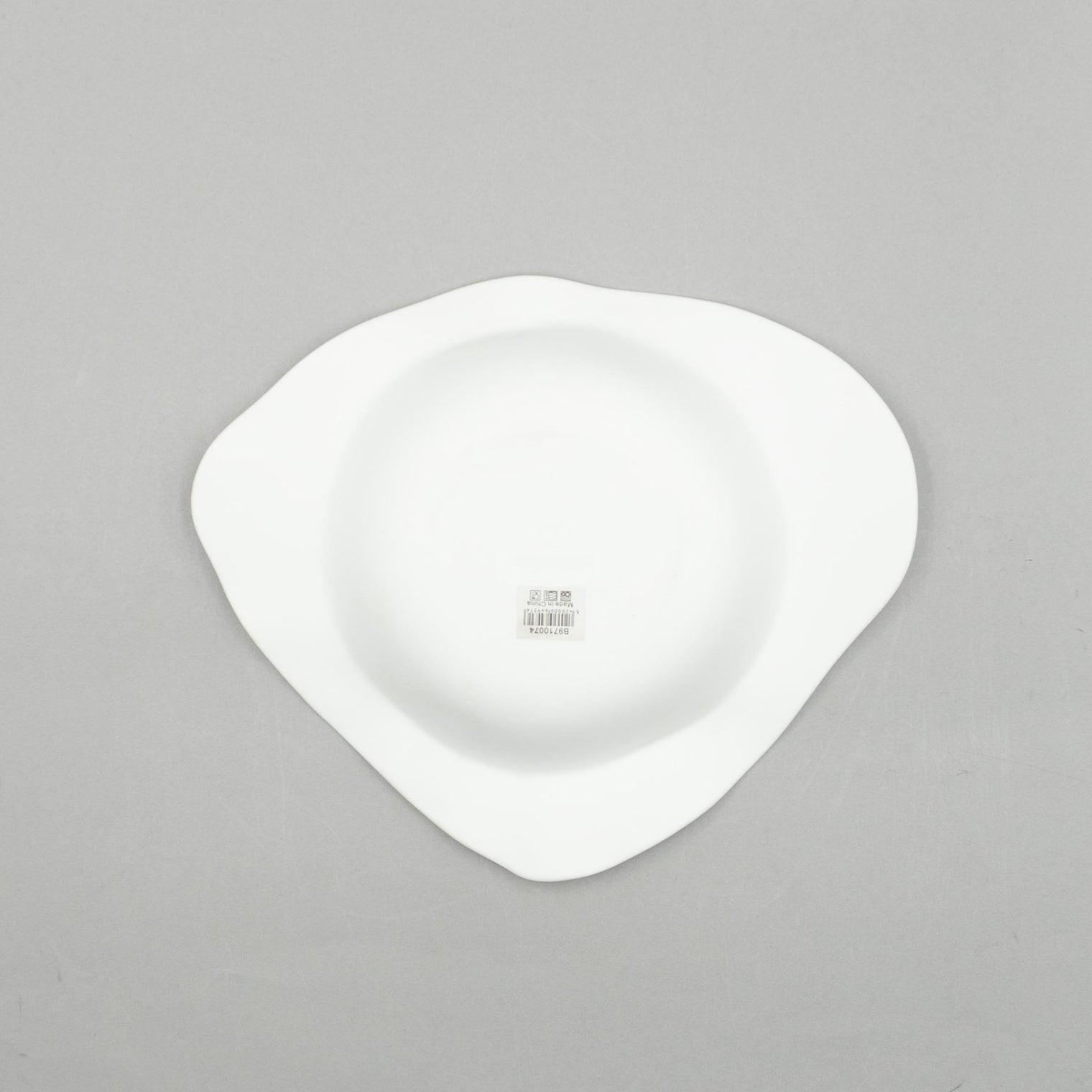 Heaven Soup Plate, 22cm x 19cm x H3cm, Design by Roos Van de Velde