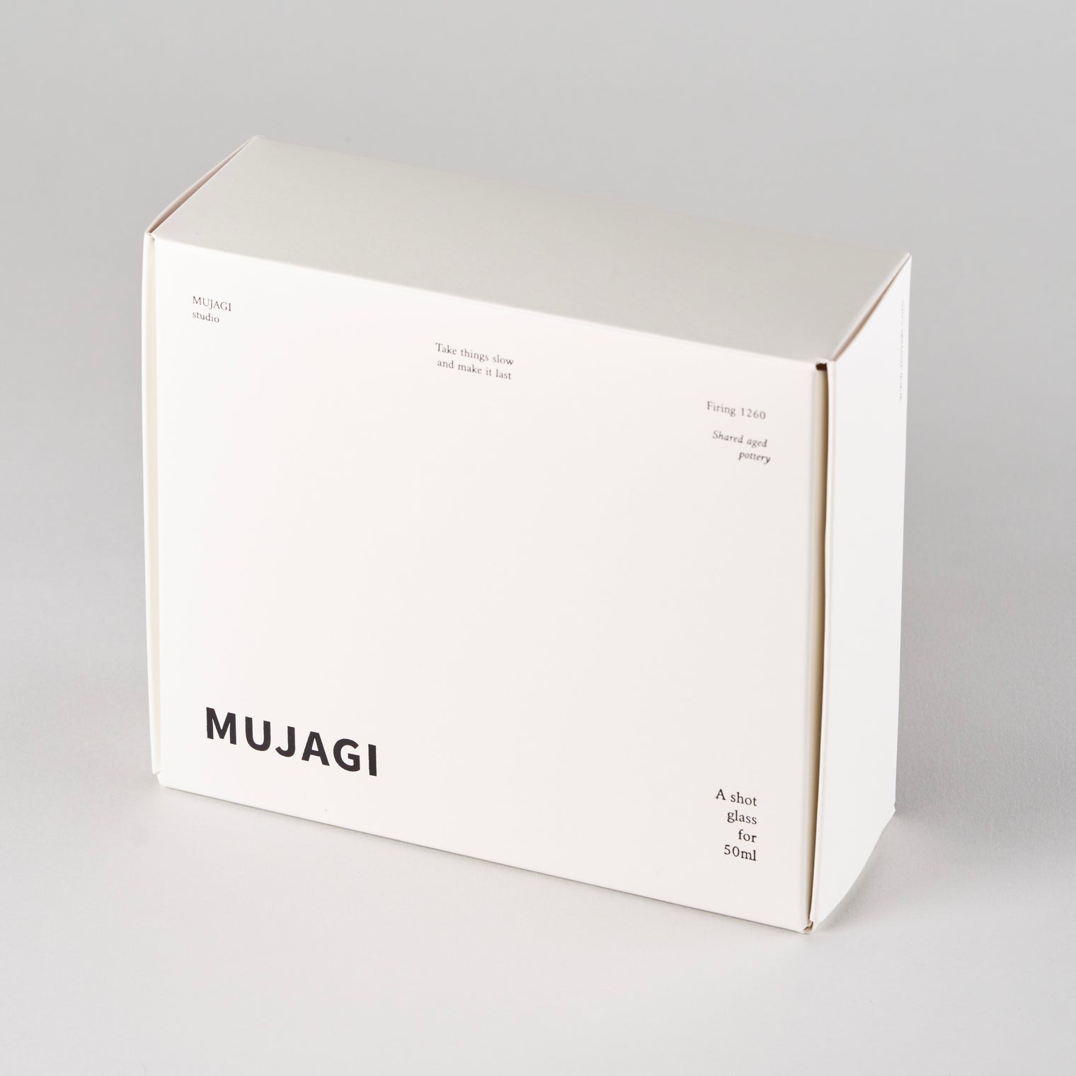 Mujagi Shot Cup 4 type, Gloss, Box W19.5cm x D19.5cm x H7cm