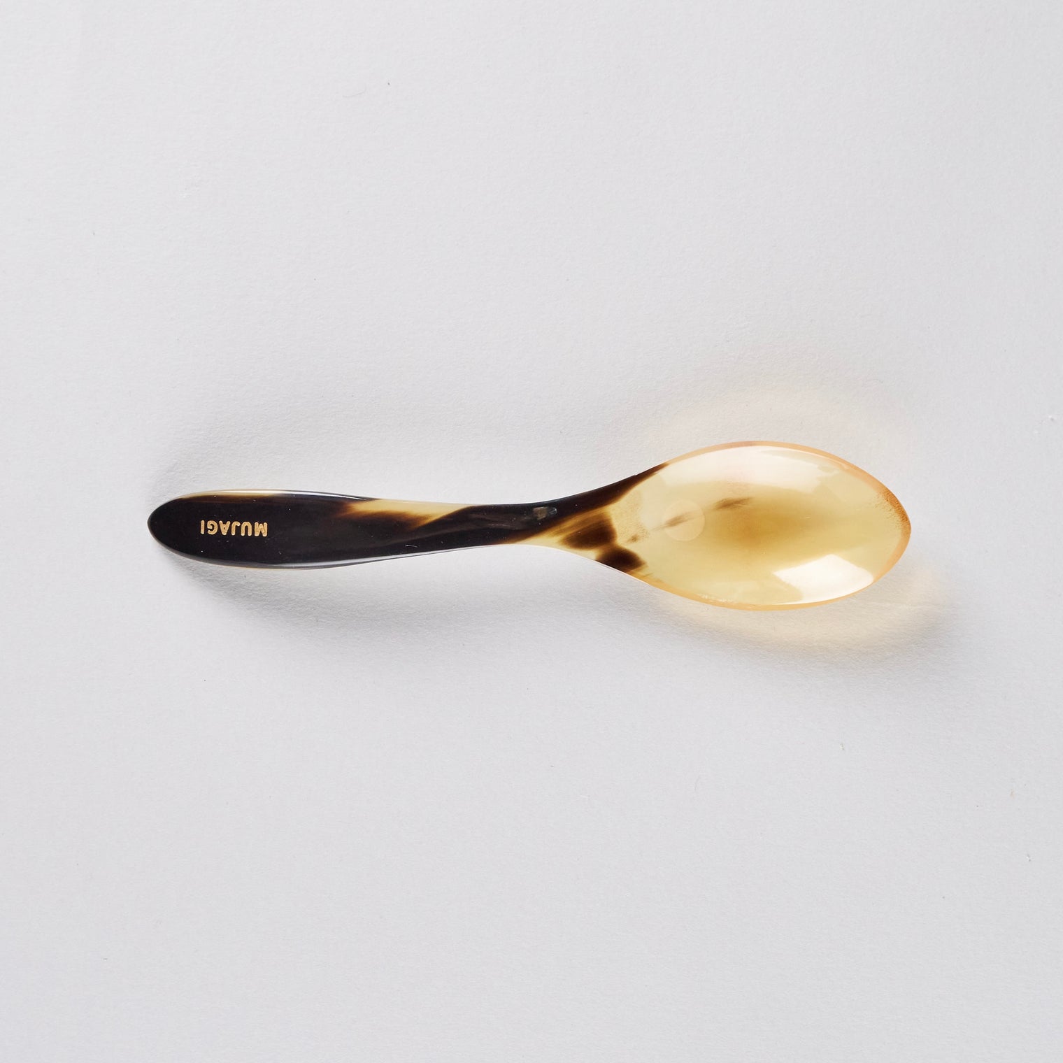 Mujagi Horn Spoon, W2.8cm x L13.5cm x H1.6cm