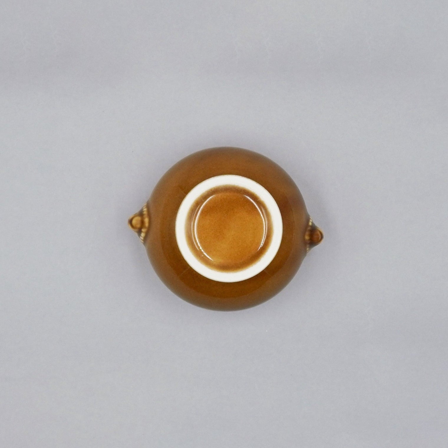 Lion Truffle Bowl with Lid and Saucer, 16cm x H12cm