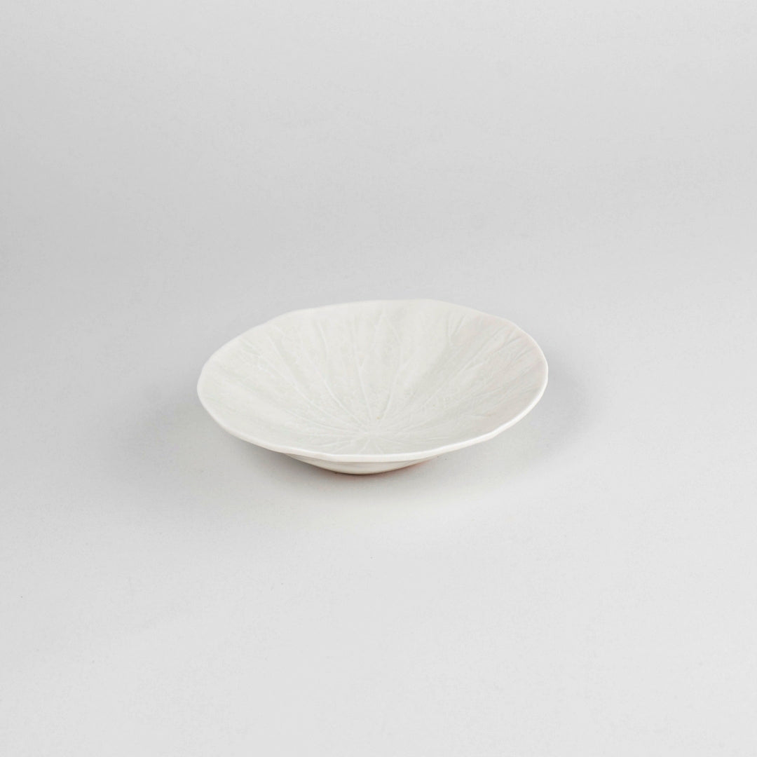 Asami Maeda Lotus Leaf Medium Bowl White, 15.2×14.7×3.6cm