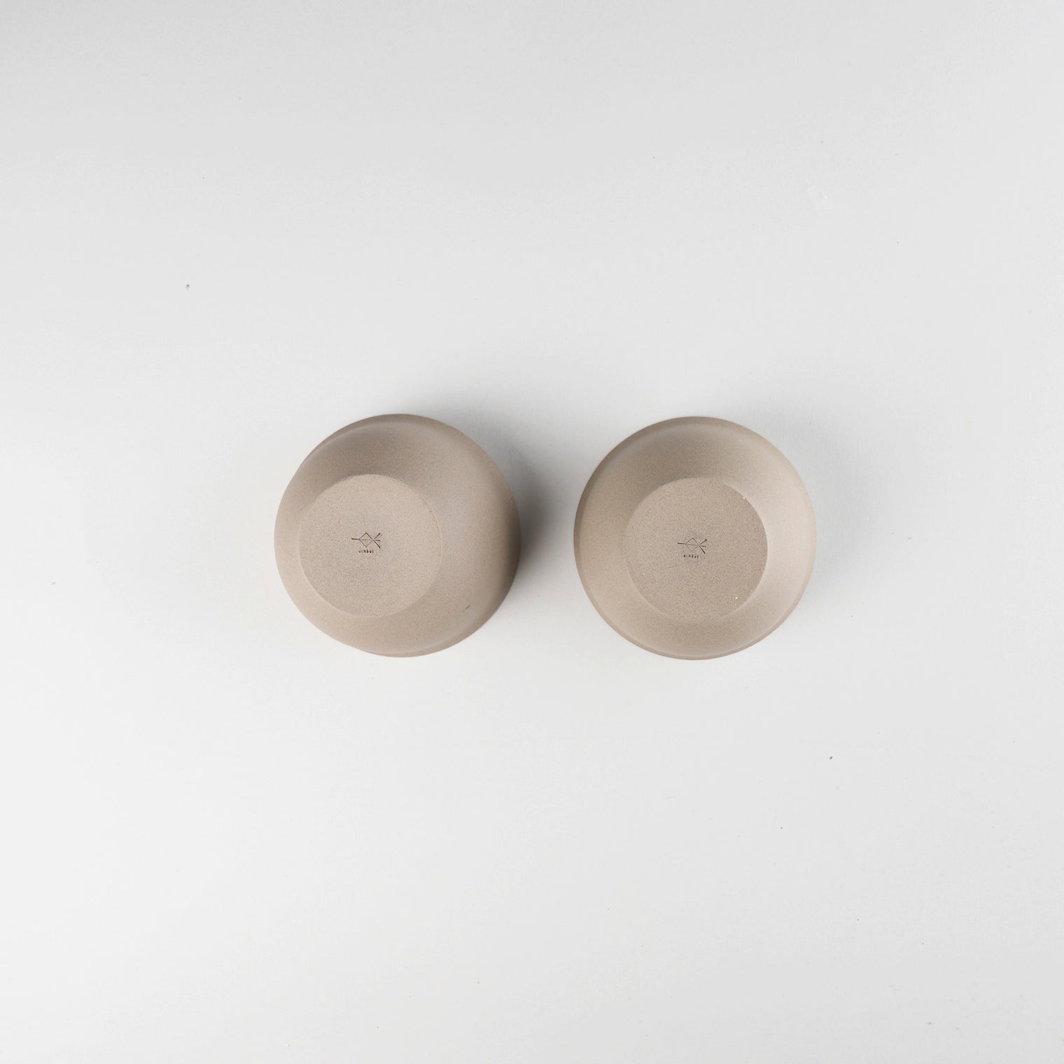 JINSUI Iroiro 07 Tea Cup Grey, Set of 2, 100ml