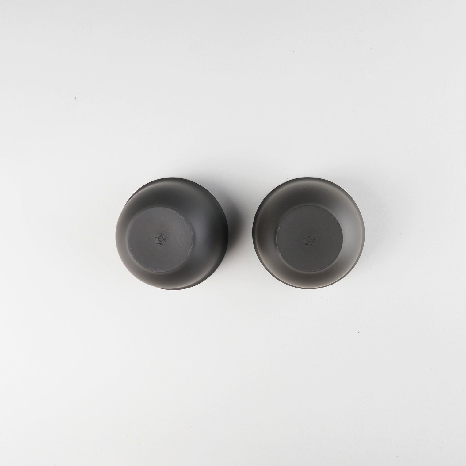 JINSUI Iroiro 07 Tea Cup Black, Set of 2, 100ml