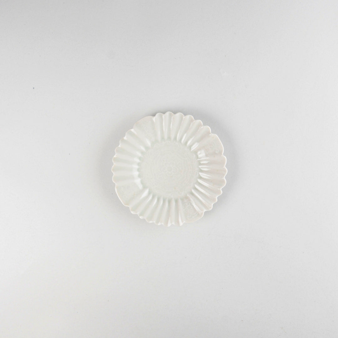 Asami Maeda Rinka Small Plate White, 12×1.6cm
